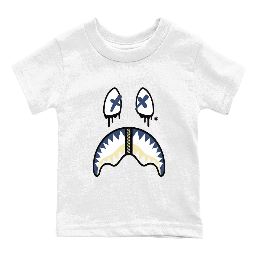 Air Jordan 5 A Ma Maniere x Dawn shirt to match jordans Shark Face sneaker tees Air Jordan 5 A Ma Maniere x Photon Dust Drip Gear Zone Streetwear Brand Sneaker Matching Shirt Baby Toddler White 2 T-Shirt