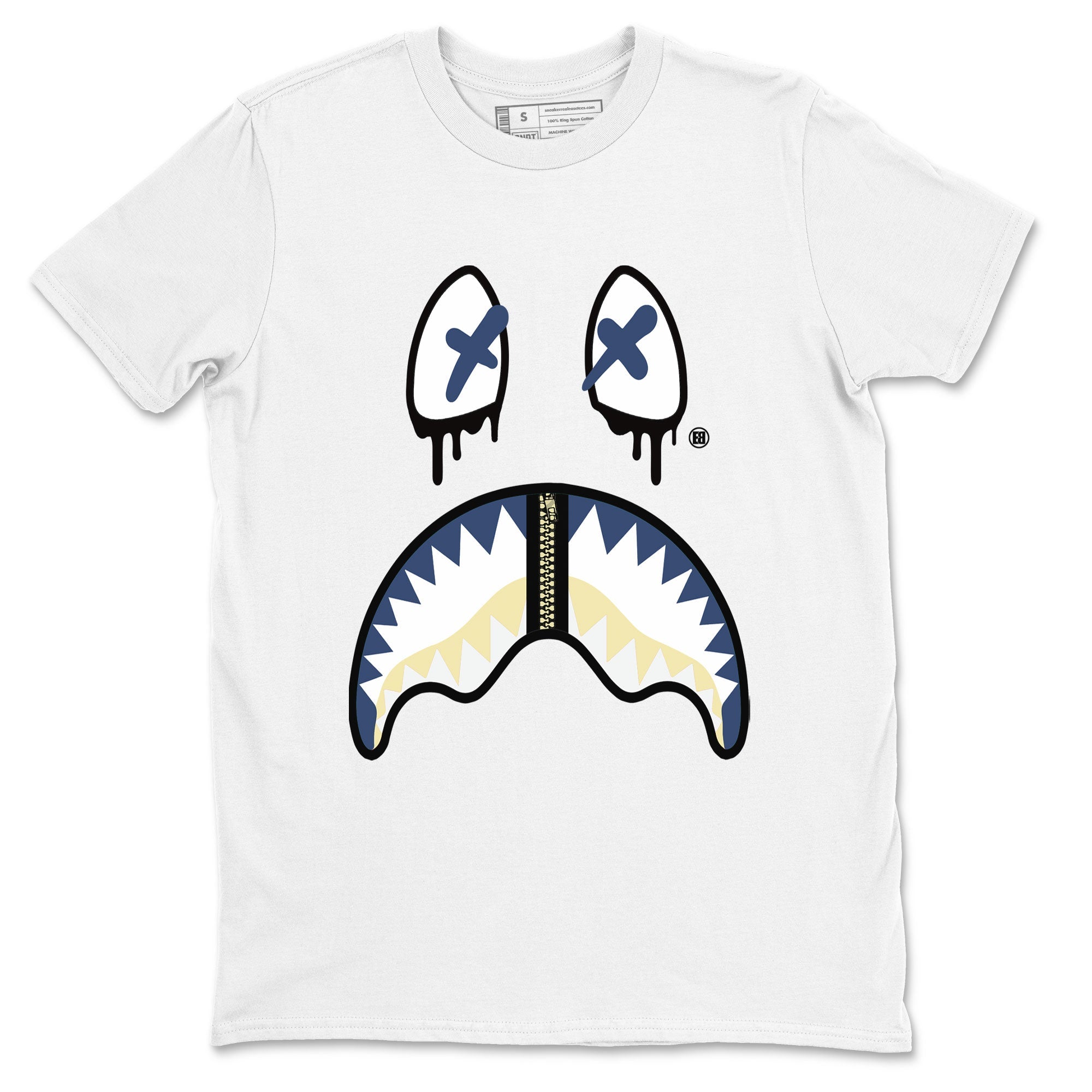 Air Jordan 5 A Ma Maniere x Dawn shirt to match jordans Shark Face sneaker tees Air Jordan 5 A Ma Maniere x Photon Dust Drip Gear Zone Streetwear Brand Sneaker Matching Shirt Unisex White 2 T-Shirt