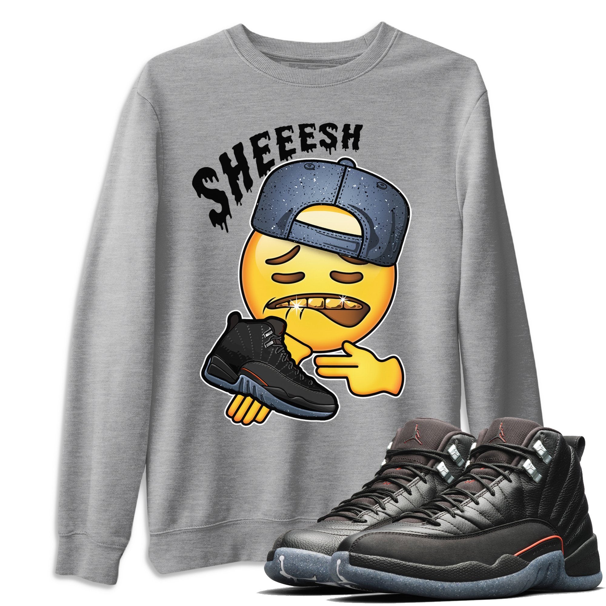 Jordan 12 Grind Shirt To Match Jordans Sheesh Sneaker Tees Jordan 12 Grind Drip Gear Zone Sneaker Matching Clothing Unisex Shirts