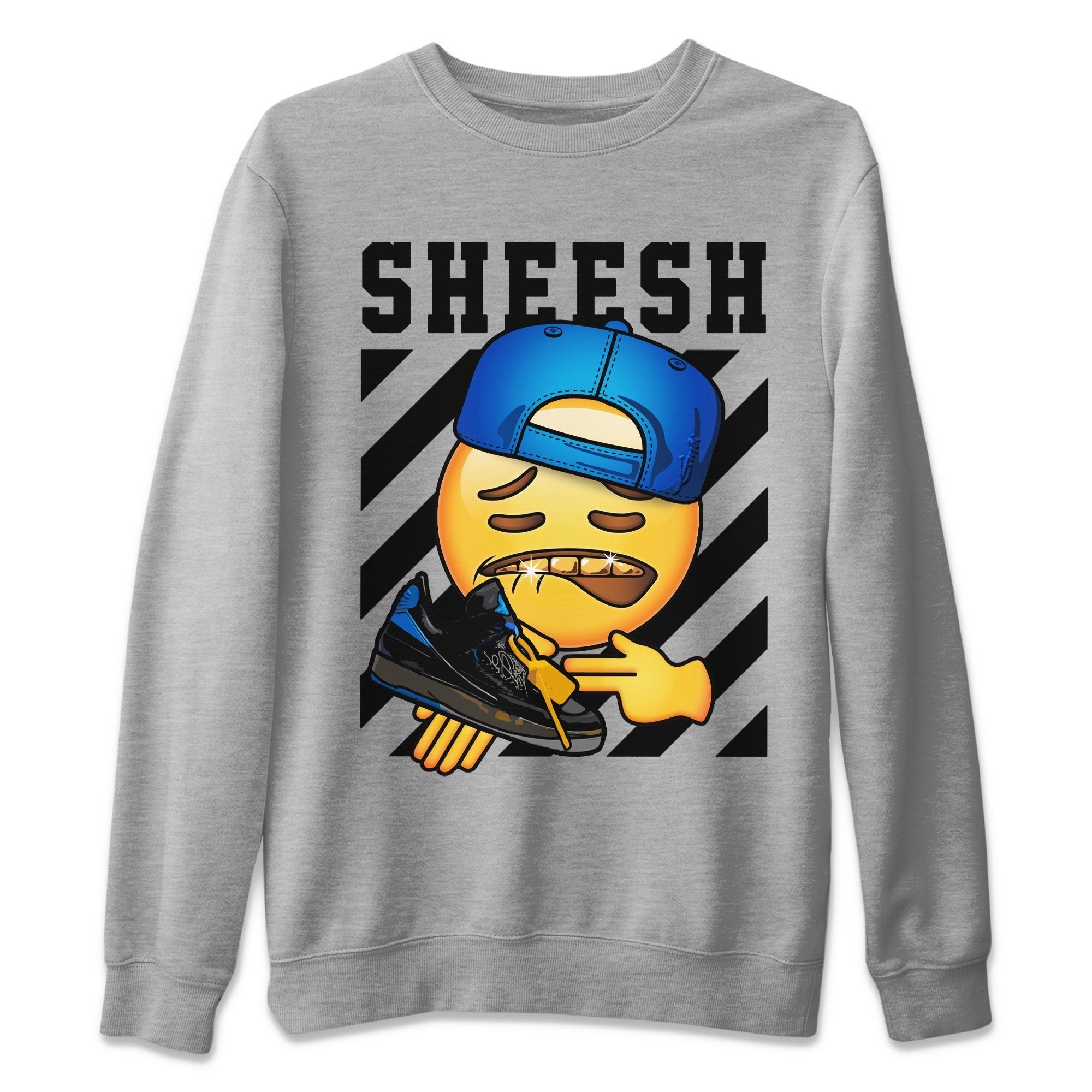 Jordan 2 OFF-WHITE Black Blue Shirt To Match Jordans Sheesh Sneaker Tees Jordan 2 OFF-WHITE Black Blue Drip Gear Zone Sneaker Matching Clothing Unisex Shirts