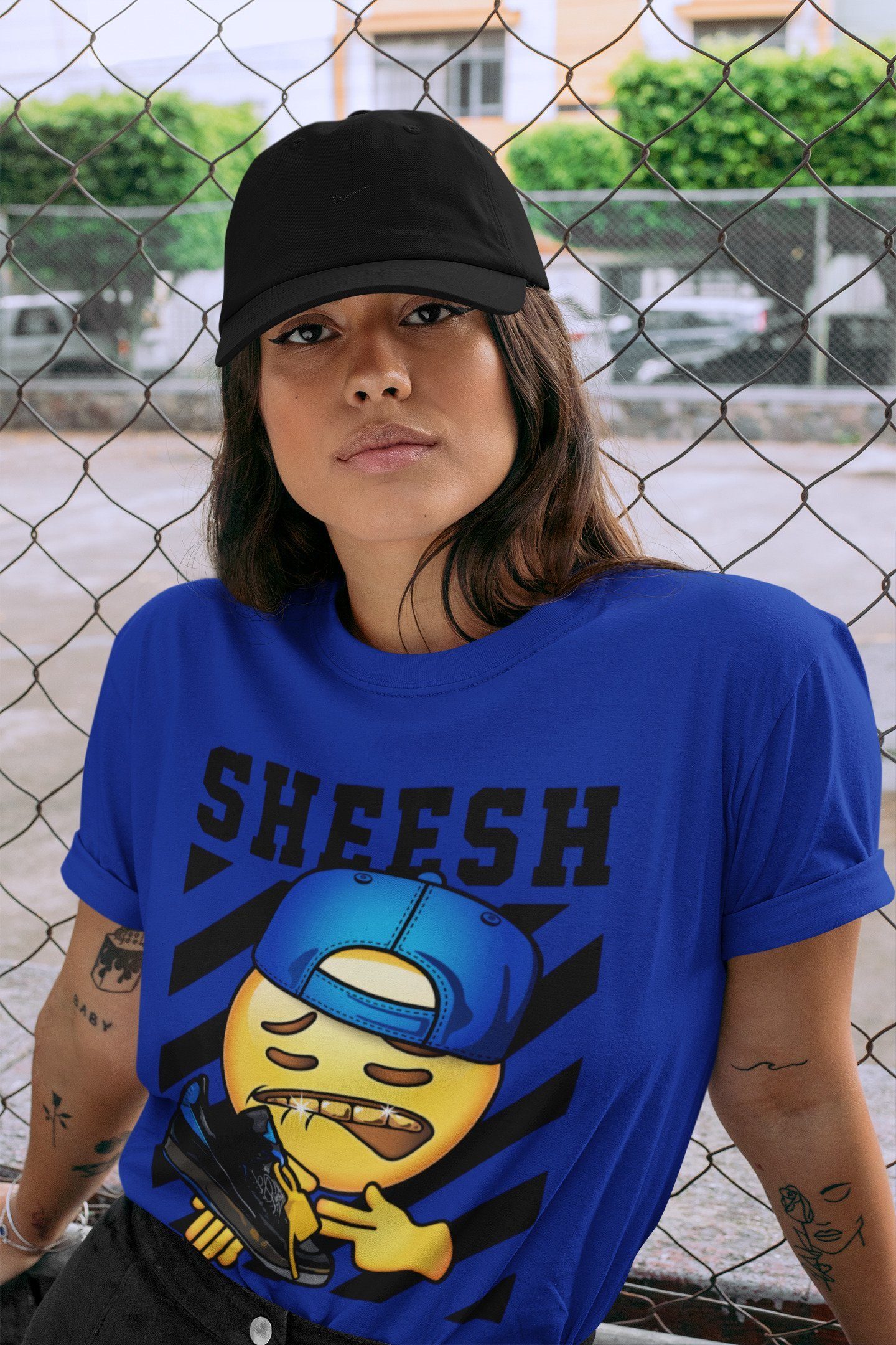 Jordan 2 OFF-WHITE Black Blue Shirt To Match Jordans Sheesh Sneaker Tees Jordan 2 OFF-WHITE Black Blue Drip Gear Zone Sneaker Matching Clothing Unisex Shirts