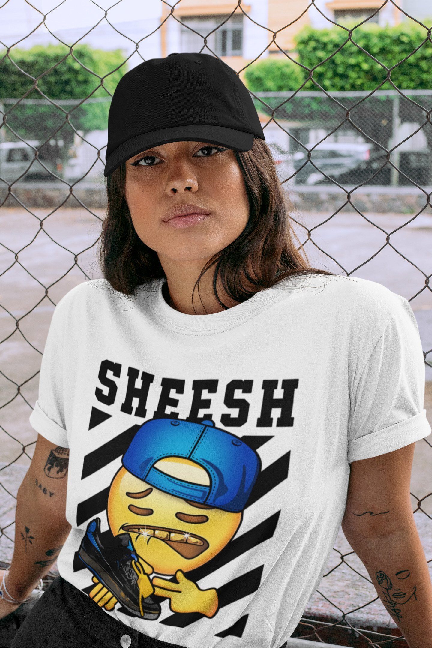 Jordan 2 OFF-WHITE Black Blue Shirt To Match Jordans Sheesh Sneaker Tees Jordan 2 OFF-WHITE Black Blue Drip Gear Zone Sneaker Matching Clothing Unisex Shirts