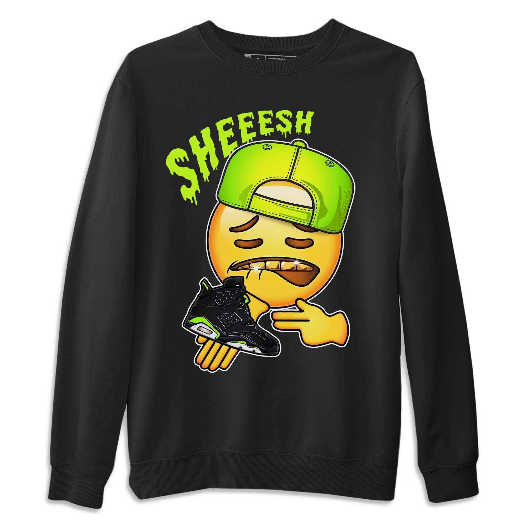 Jordan 6 Electric Green Shirt To Match Jordans Sheesh Sneaker Tees Jordan 6 Electric Green Drip Gear Zone Sneaker Matching Clothing Unisex Shirts