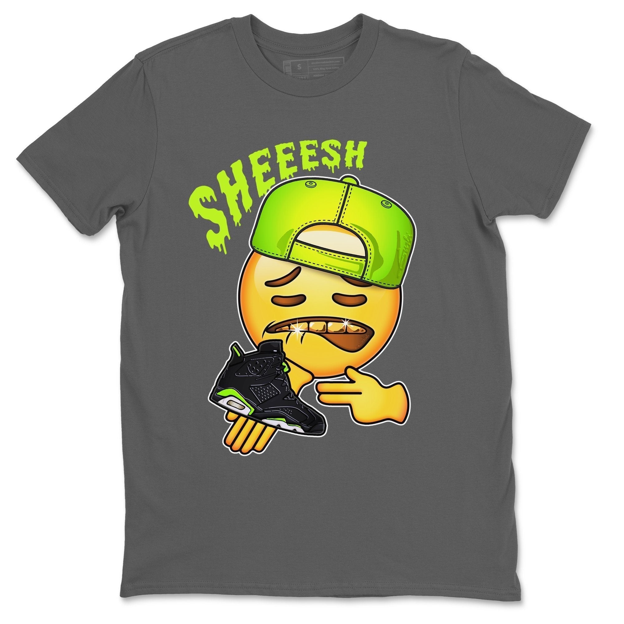 Jordan 6 Electric Green Shirt To Match Jordans Sheesh Sneaker Tees Jordan 6 Electric Green Drip Gear Zone Sneaker Matching Clothing Unisex Shirts
