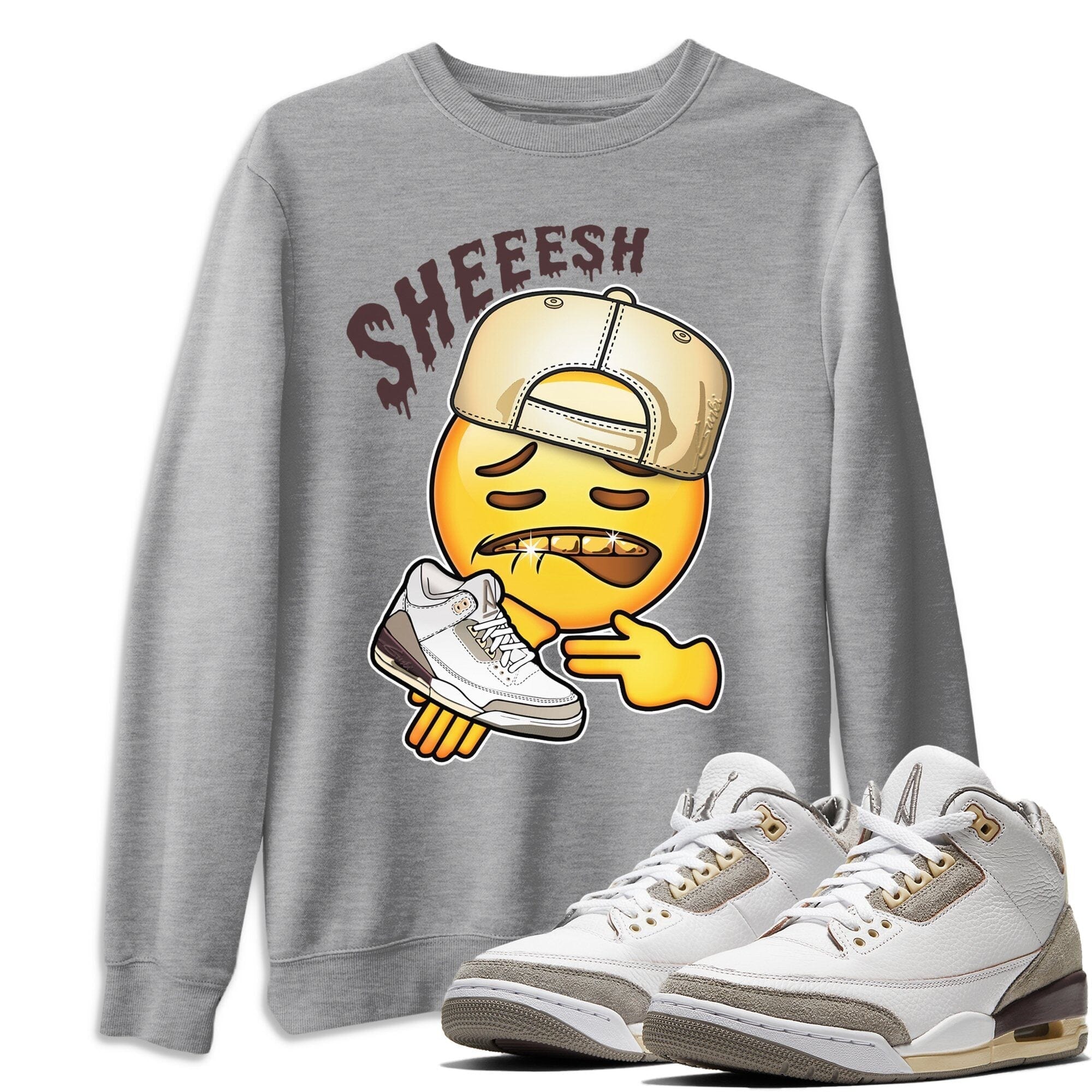 Jordan 3 A Ma Maniere Shirt To Match Jordans Sheesh Sneaker Tees Jordan 3 A Ma Maniere Drip Gear Zone Sneaker Matching Clothing Unisex Shirts