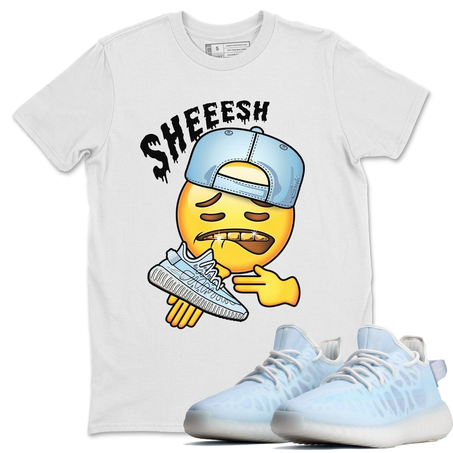 Yeezy 350 Mono Ice Shirt To Match Jordans Sheesh Sneaker Tees Yeezy 350 Mono Ice Drip Gear Zone Sneaker Matching Clothing Unisex Shirts
