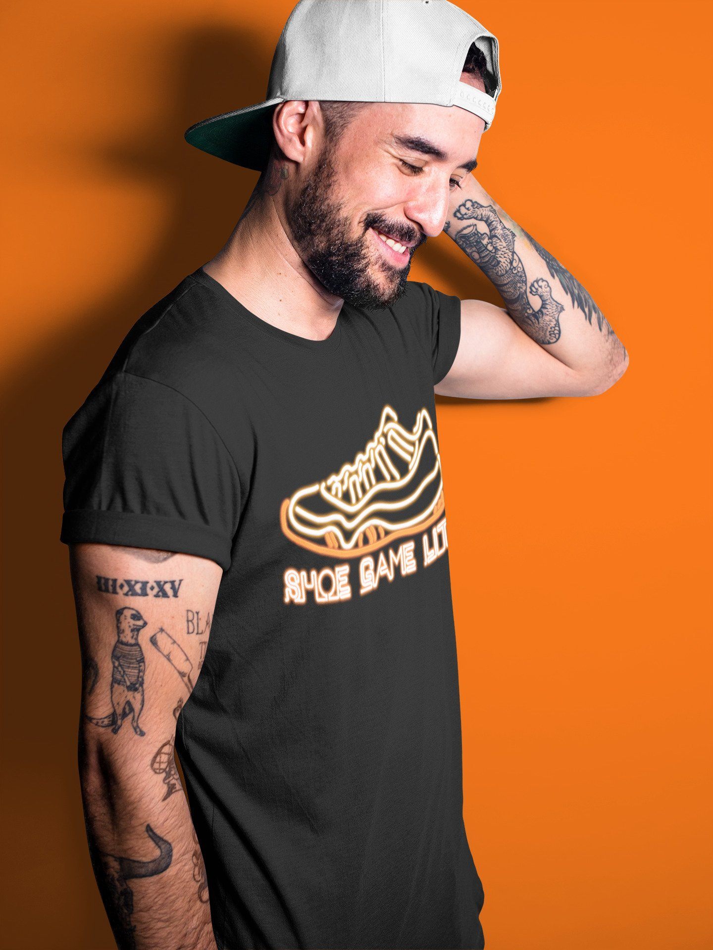 Jordan 11 Citrus Shirt To Match Jordans Shoe Game Lit Sneaker Tees Jordan 11 Citrus Drip Gear Zone Sneaker Matching Clothing Unisex Shirts