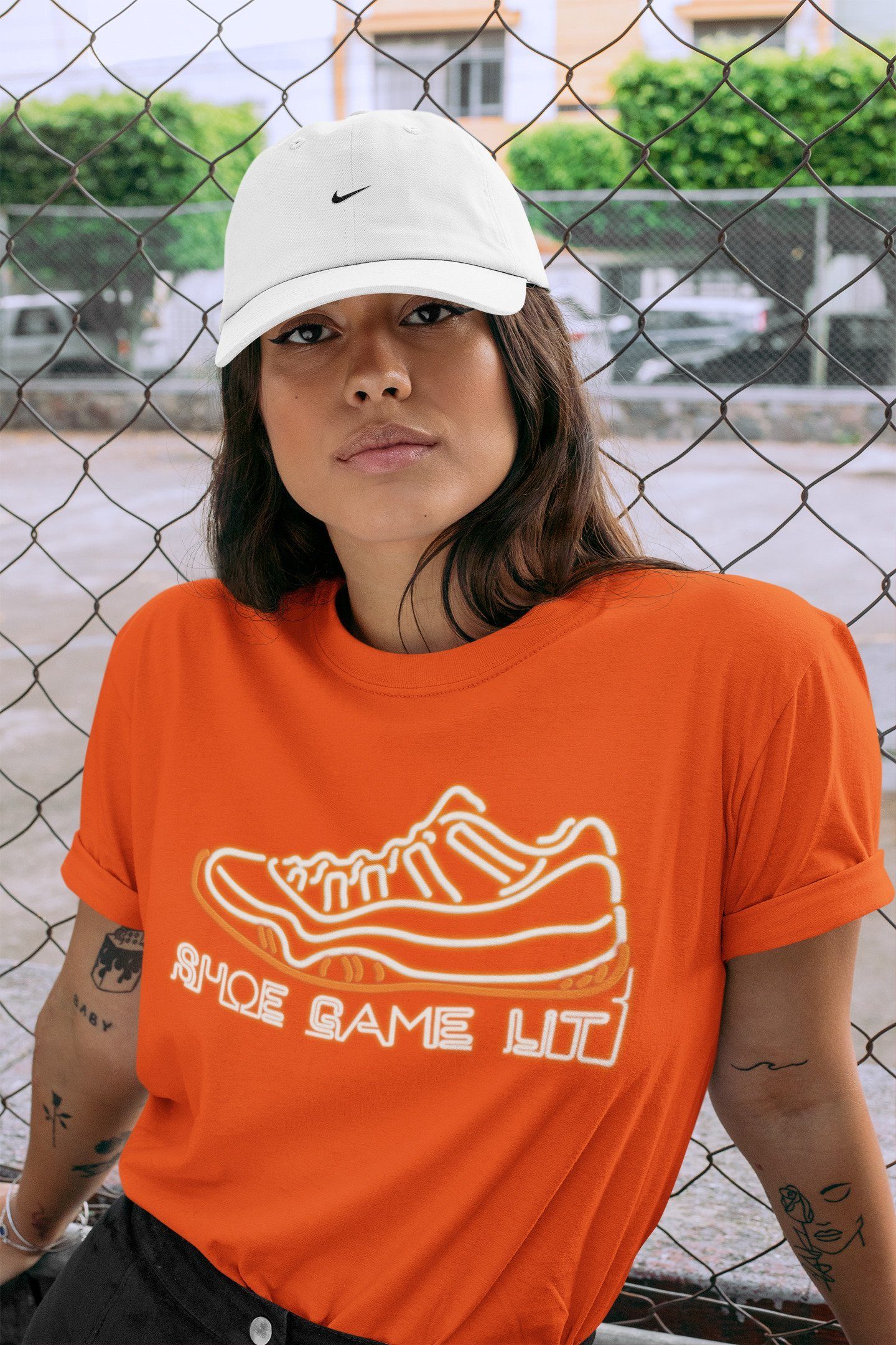 Jordan 11 Citrus Shirt To Match Jordans Shoe Game Lit Sneaker Tees Jordan 11 Citrus Drip Gear Zone Sneaker Matching Clothing Unisex Shirts