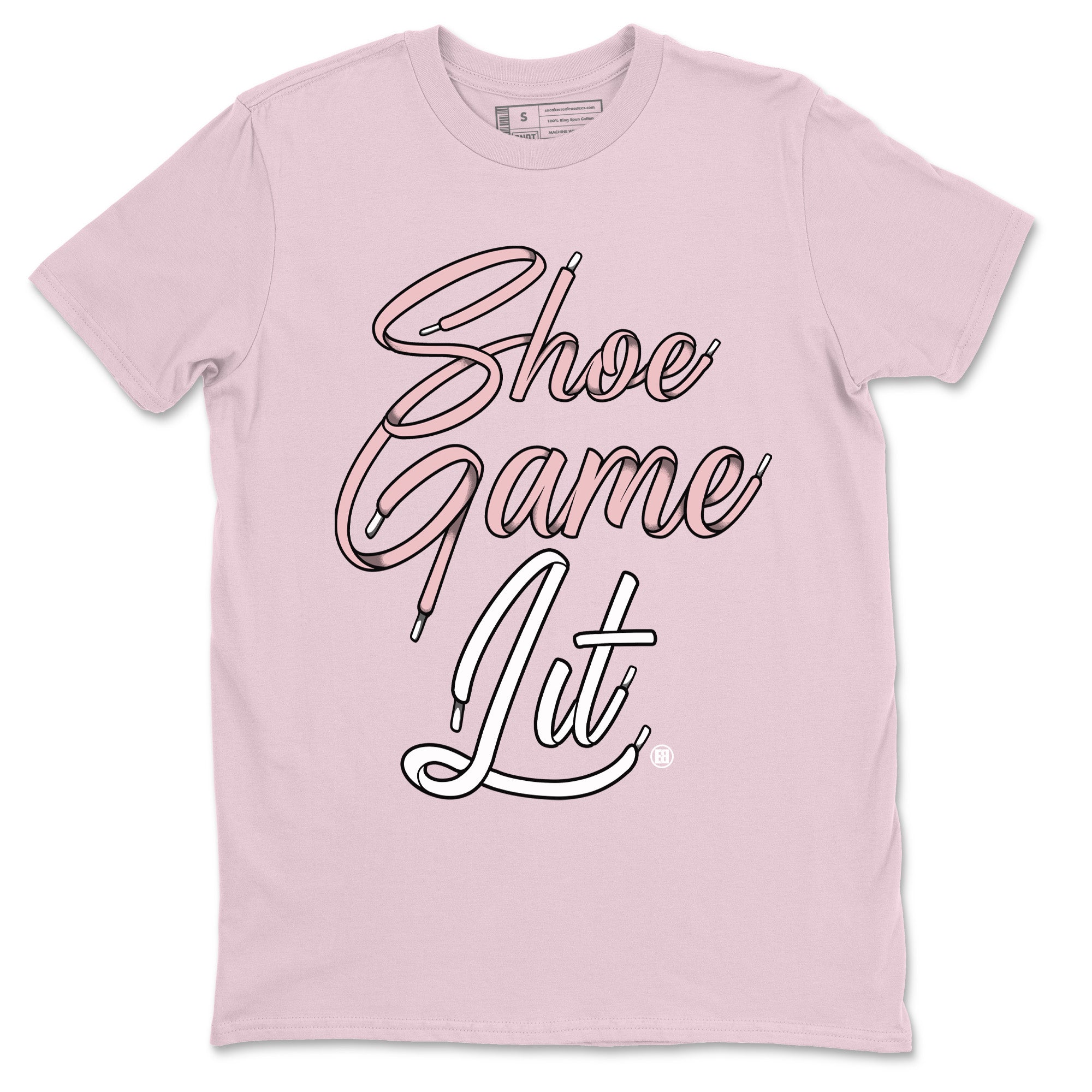 Air Jordan 1 Washed Pink Sneaker Match Tees Shoe Game Lit Shoe Lace Streetwear Sneaker Shirt Air Jordan 1 High OG WMNS Washed Pink Sneaker Release Tees Unisex Shirts Pink 2