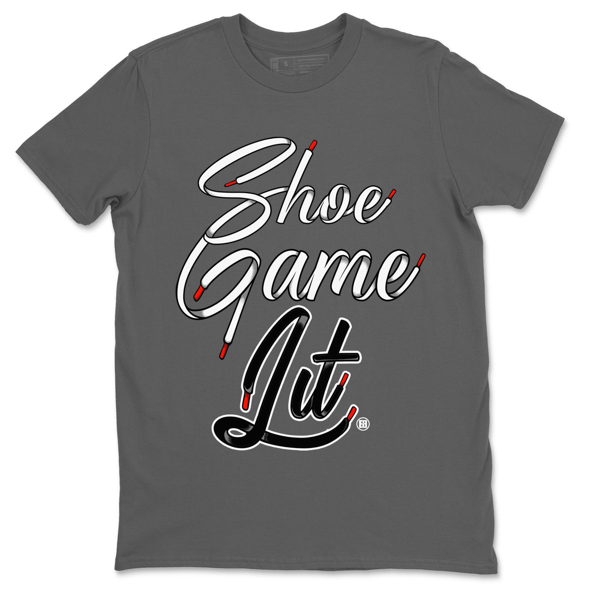 Air Jordan 13 Black Flint Sneaker Match Tees Shoe Game Lit Shoe Lace Streetwear Sneaker Shirt Air Jordan 13 Black Flint Sneaker Release Tees Unisex Shirts Cool Grey 2
