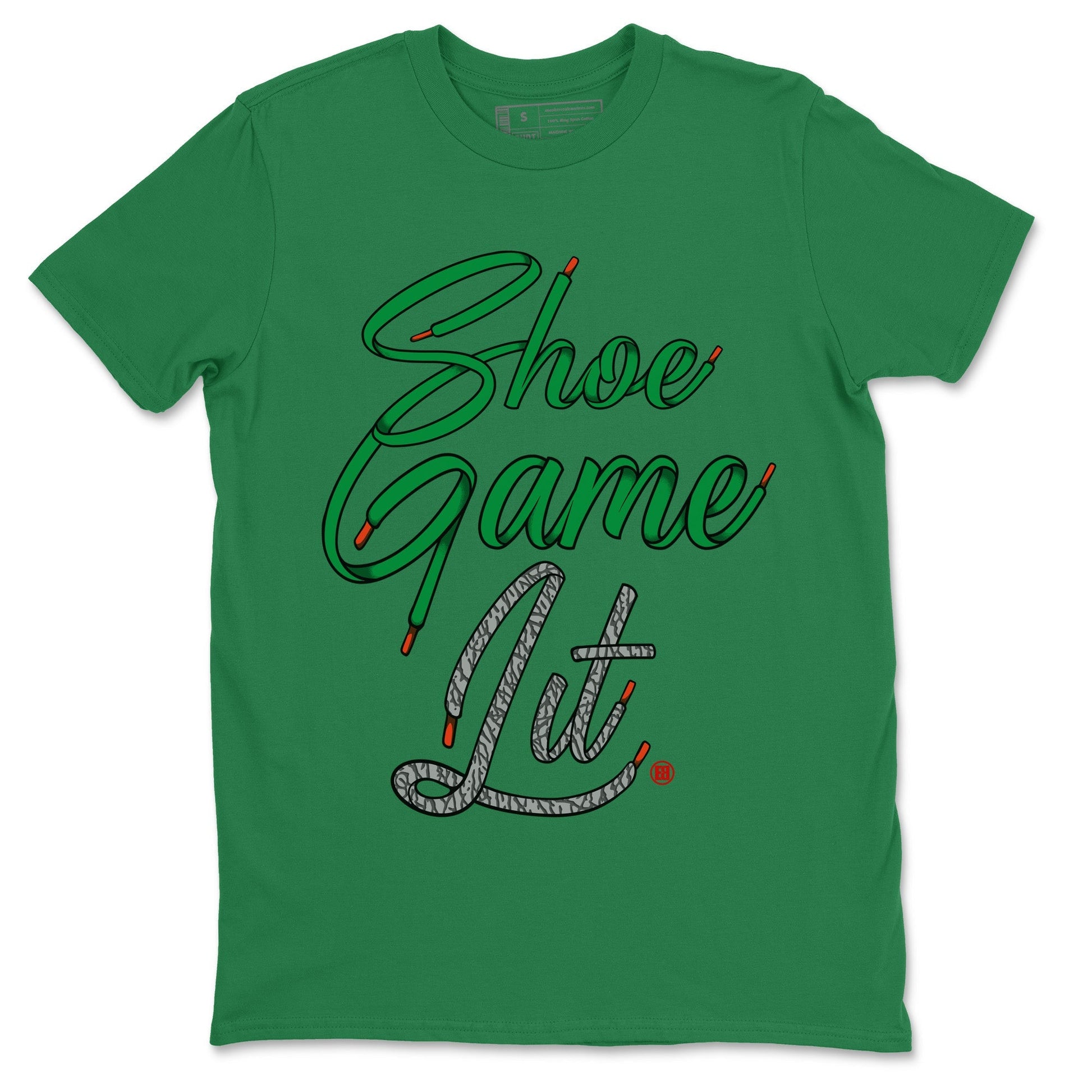 Air Jordan 3 Lucky Green Sneaker Match Tees Shoe Game Lit Shoe Lace Streetwear Sneaker Shirt Air Jordan 3 Lucky Green Sneaker Release Tees Unisex Shirts Kelly Green 2