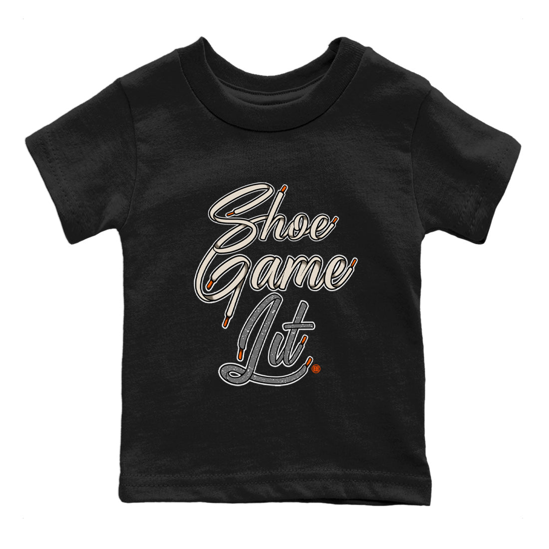 Air Jordan 5 Craft Shoe Game Lit Shoe Lace Baby and Kids Streetwear Sneaker Shirt Air Jordan 5 Craft Kids Streetwear Sneaker Shirt Washing and Care Tip