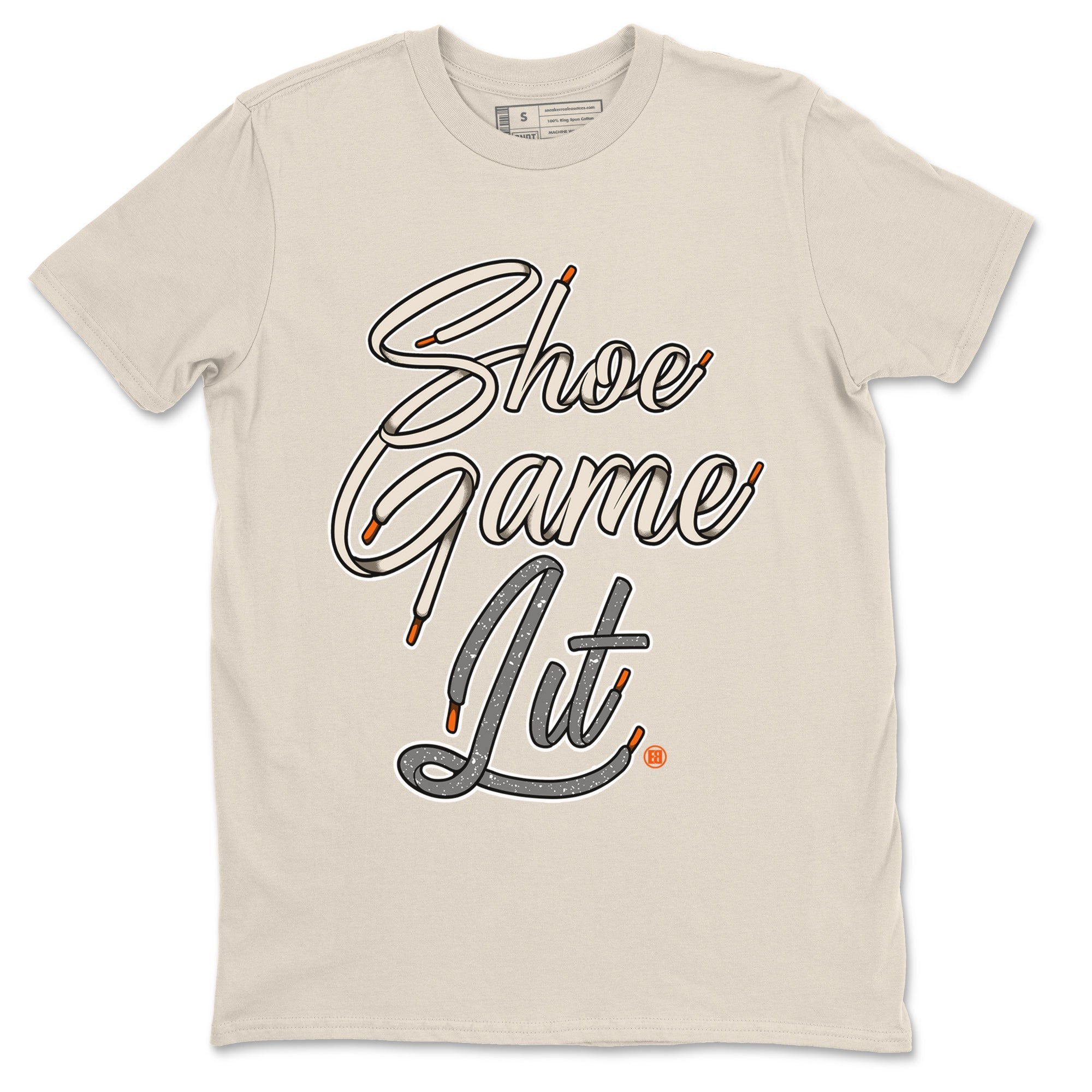 Air Jordan 5 Craft Sneaker Match Tees Shoe Game Lit Shoe Lace Streetwear Sneaker Shirt Air Jordan 5 Retro Craft Tees Unisex Shirts Natural 2