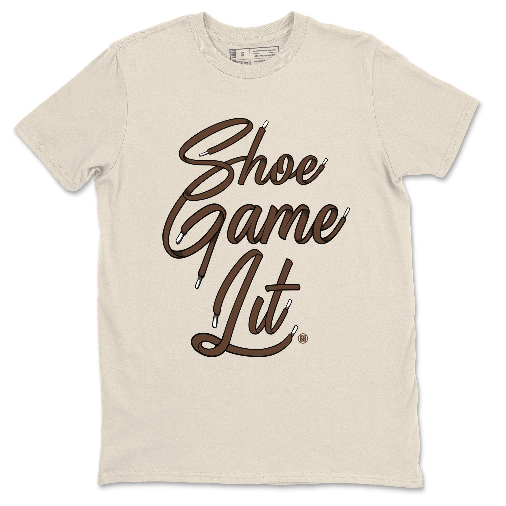 Dunk Low WMNS Cacao Wow sneaker shirt to match jordans Shoe Game Lit Shoe Lace sneaker tees Dunk Cacao Wow Drip Gear Zone Crew Neck Unisex Cotton Sneaker T-Shirt Natural 2 T-Shirt