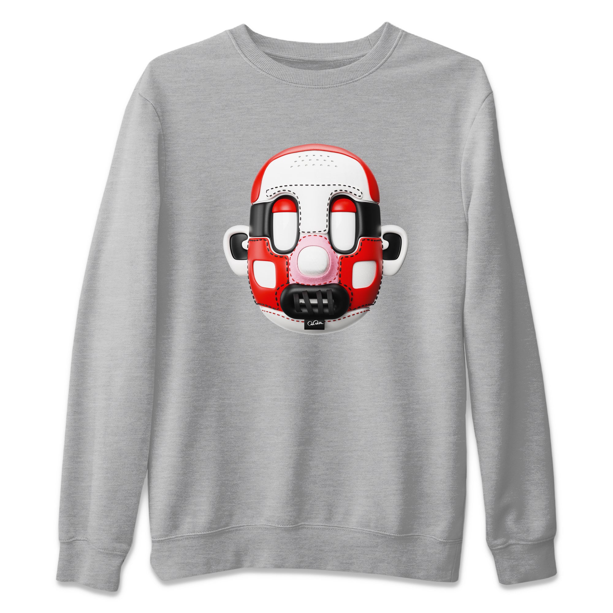 Air Jordan 1 Spider Man Sneaker Match Tees Shoe Head Sneaker Tees AJ1 Spider Man Drip Gear Zone Unisex Shirts Heather Grey 2