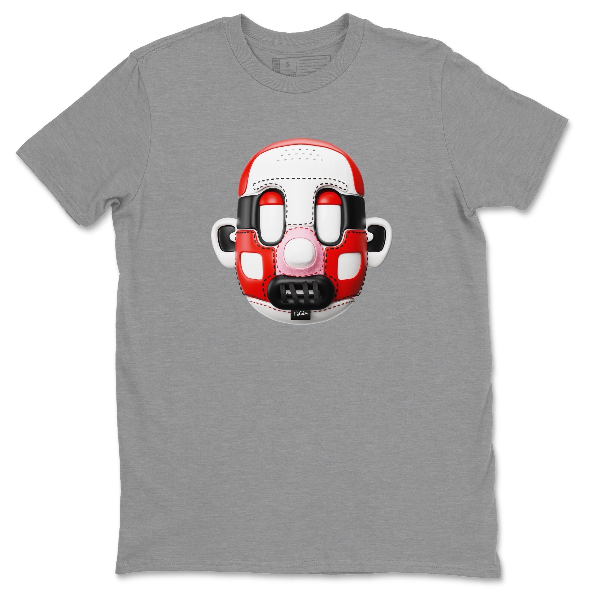 Air Jordan 1 Spider Man Sneaker Match Tees Shoe Head Sneaker Tees AJ1 Spider Man Drip Gear Zone Unisex Shirts Heather Grey 2