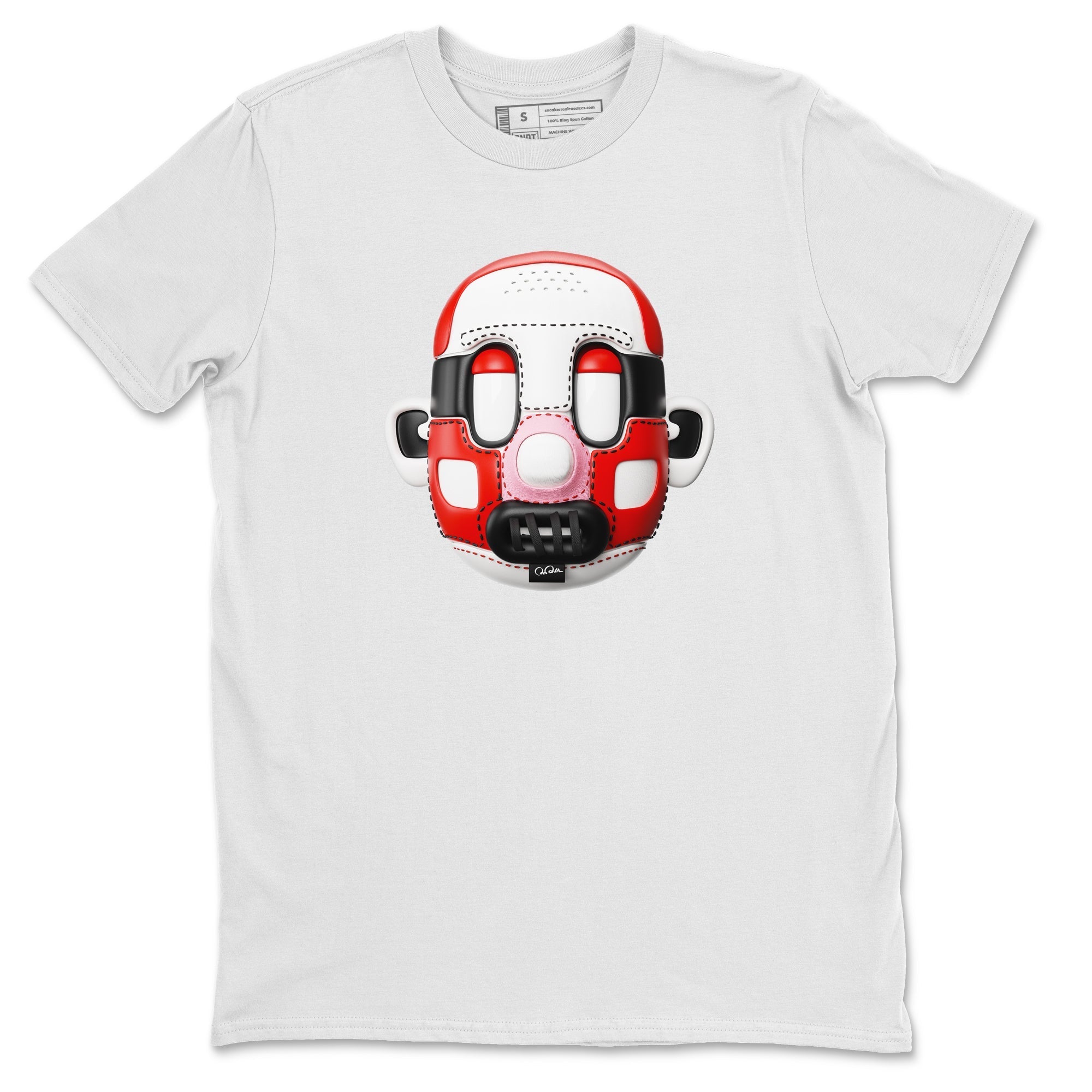 Air Jordan 1 Spider Man Sneaker Match Tees Shoe Head Sneaker Tees AJ1 Spider Man Drip Gear Zone Unisex Shirts White 2