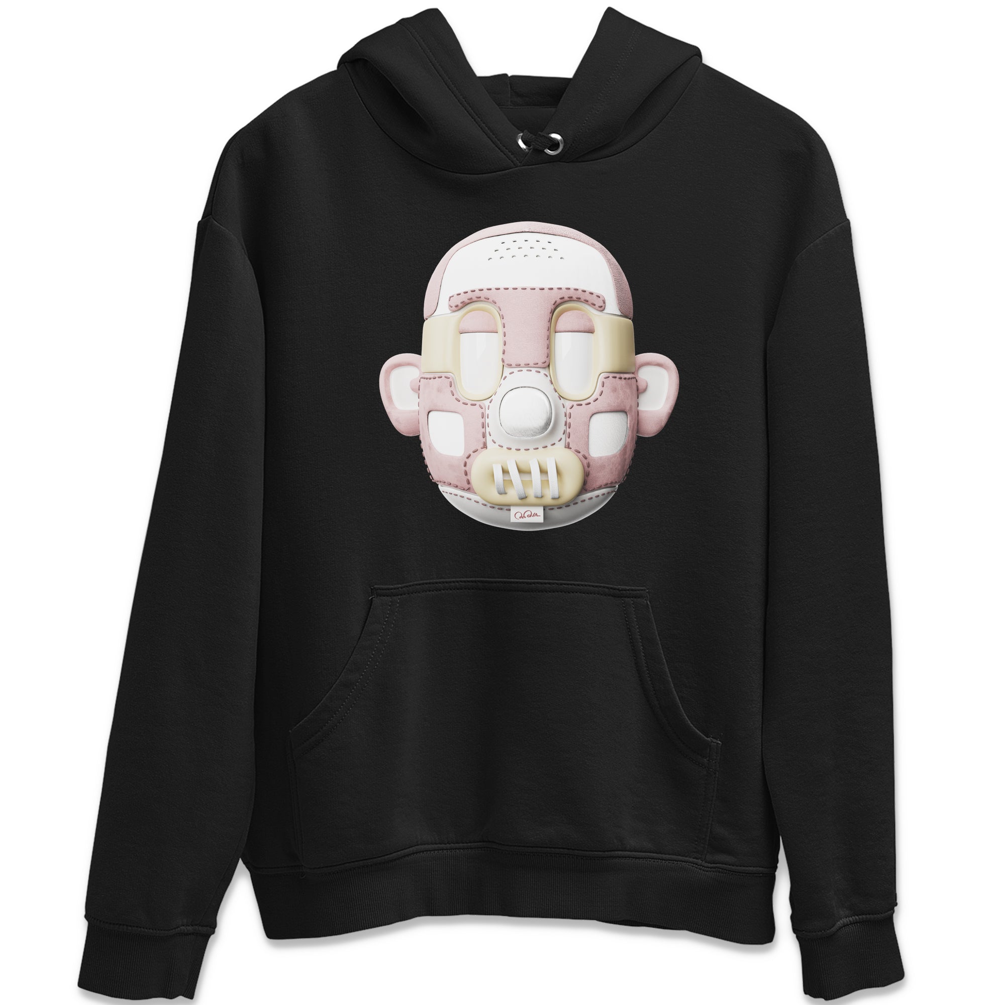 Air Jordan 1 Washed Pink Sneaker Match Tees Shoe Head Sneaker Tees AJ1 Washed Pink Drip Gear Zone Unisex Shirts Black 2