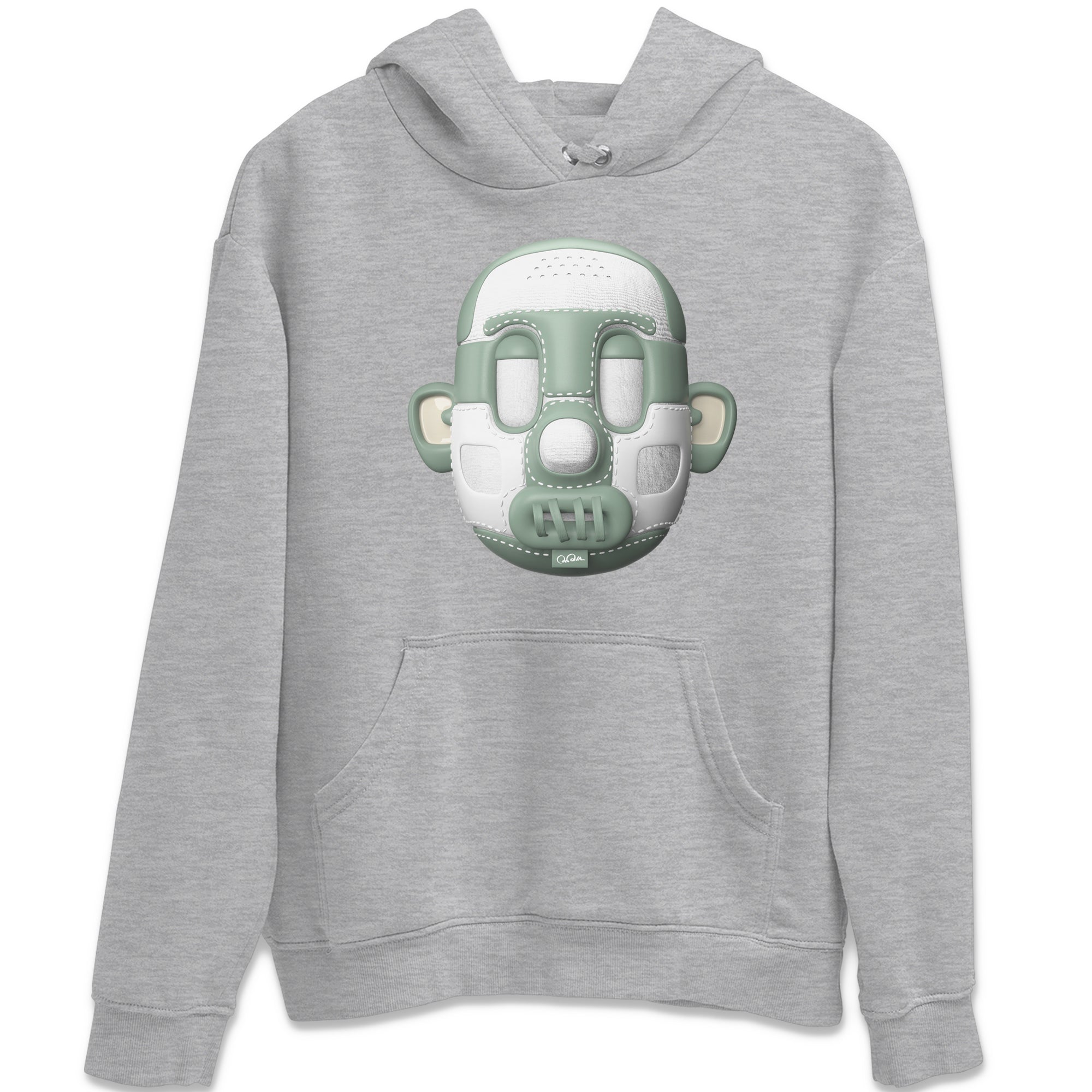 Dunk Mica Green Sneaker Match Tees Shoe Head Sneaker Tees Dunk Low Mica Green Sneaker Release Tees Unisex Shirts Heather Grey 2