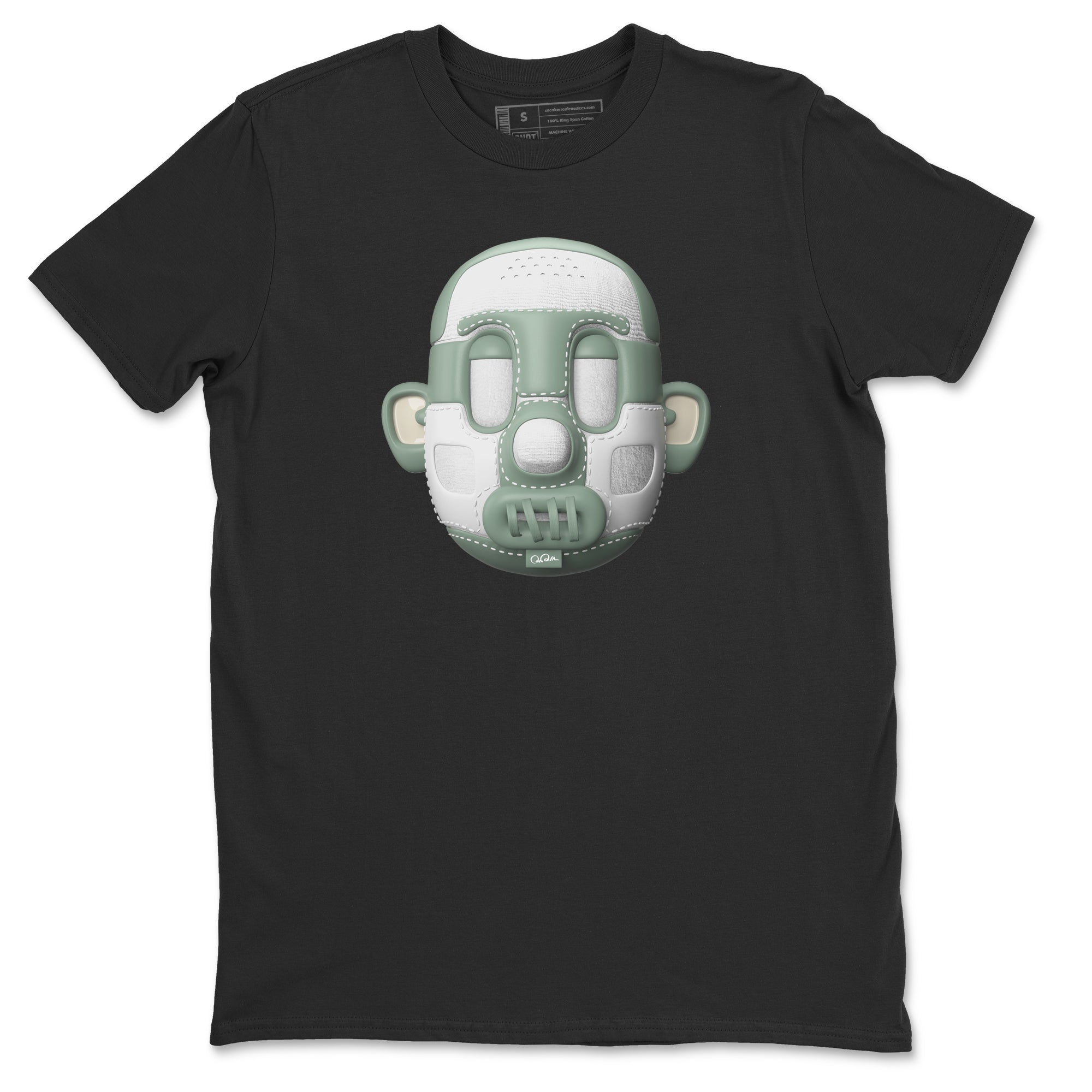 Dunk Mica Green Sneaker Match Tees Shoe Head Sneaker Tees Dunk Low Mica Green Sneaker Release Tees Unisex Shirts Black 2