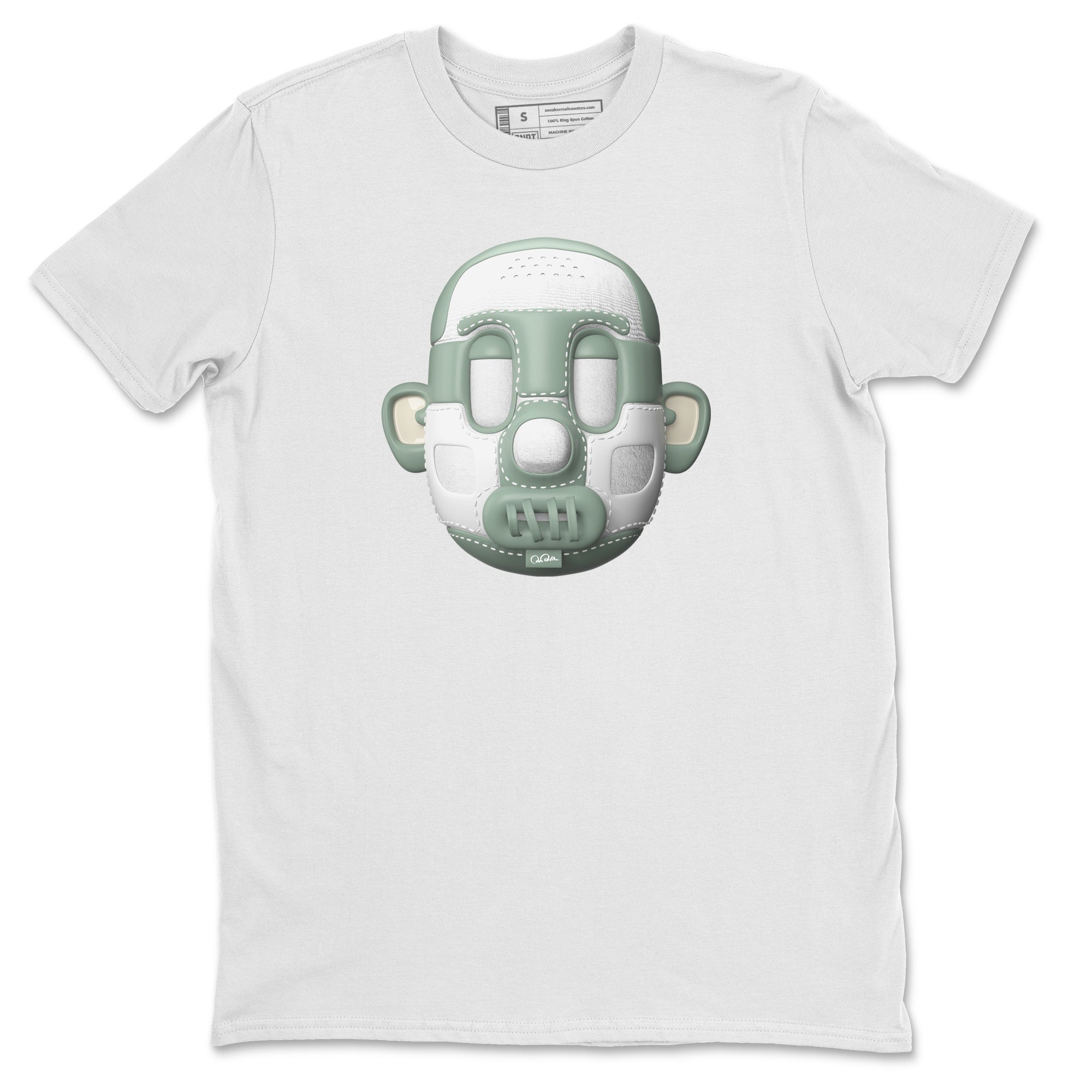 Dunk Mica Green Sneaker Match Tees Shoe Head Sneaker Tees Dunk Low Mica Green Sneaker Release Tees Unisex Shirts White 2