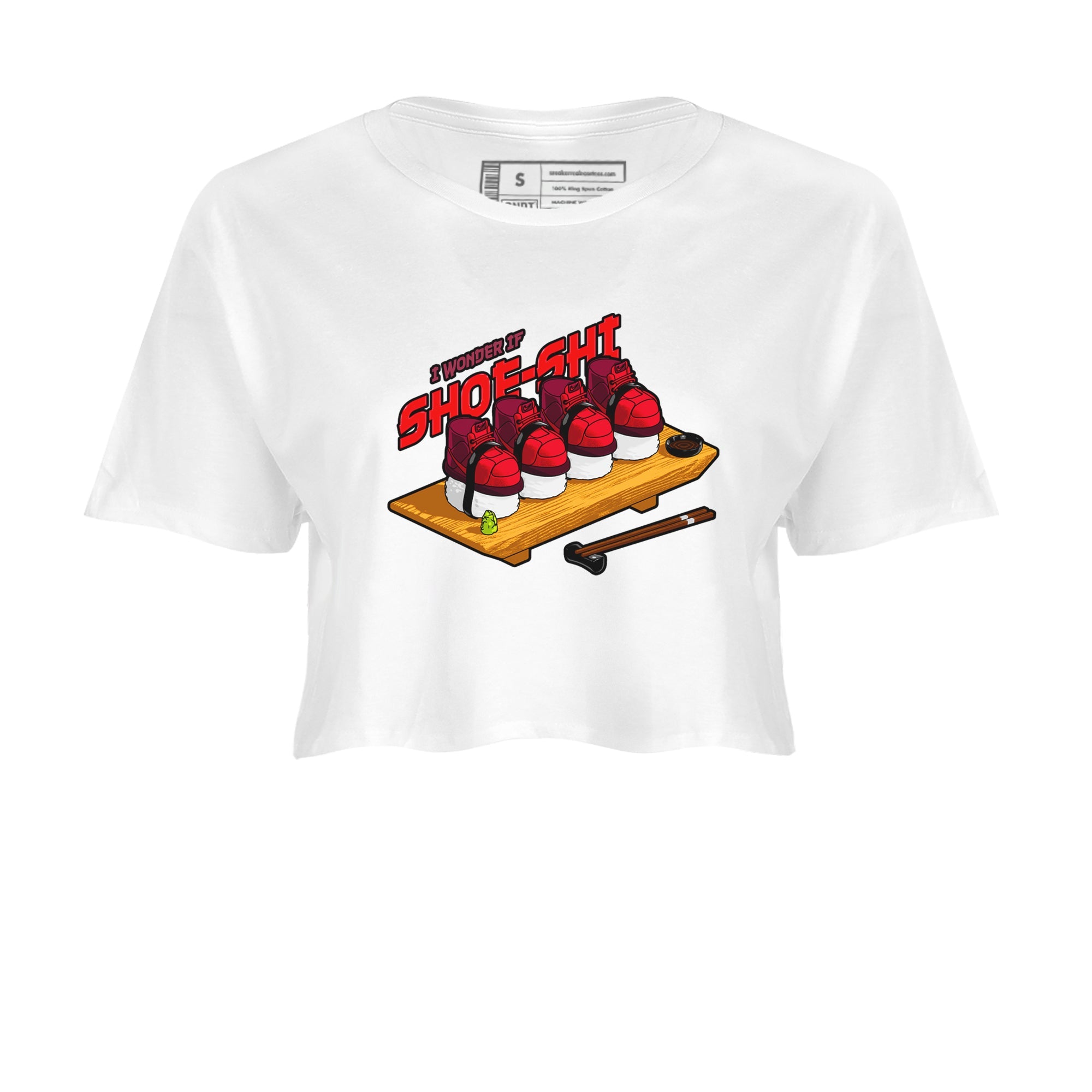 Air Force 1 Layers of Love shirt to match jordans Shoe-Shi sneaker tees af1 Layers of Love Drip Gear Zone White 2 crop length shirt