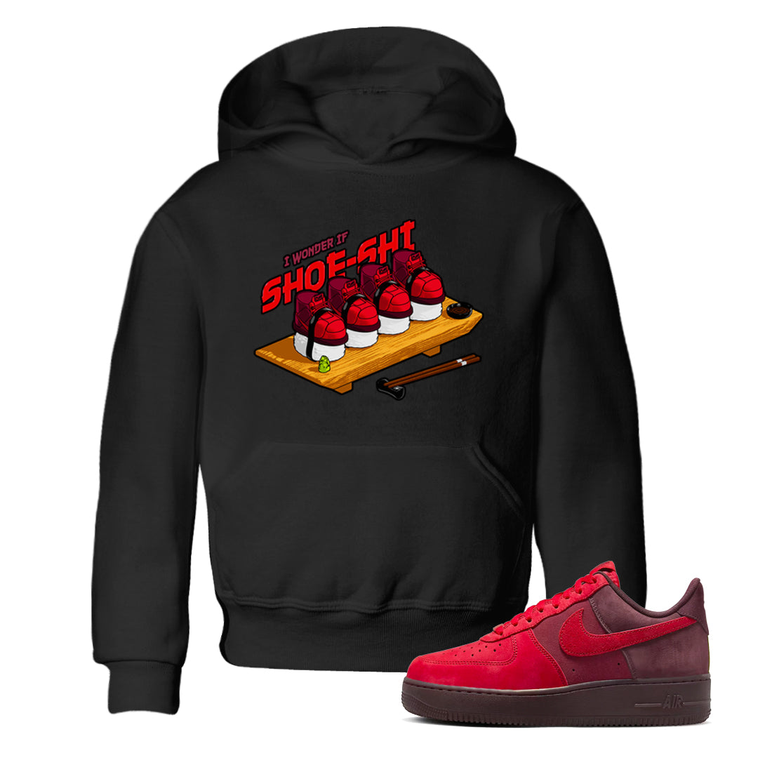 Air Force 1 Layers of Love shirt to match jordans Shoe-Shi sneaker tees af1 Layers of Love Drip Gear Zone baby toddler Black 1 cotton Shirt