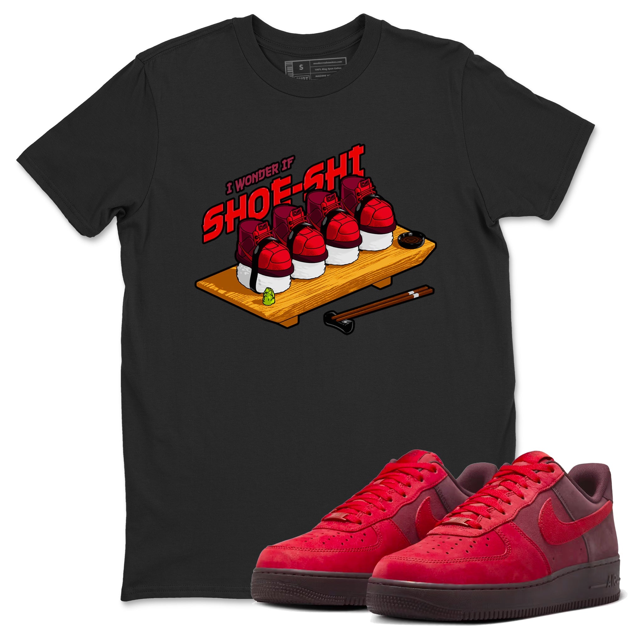 Air Force 1 Layers of Love shirt to match jordans Shoe-Shi sneaker tees af1 Layers of Love Drip Gear Zone unisex cotton Black 1 crew neck shirt