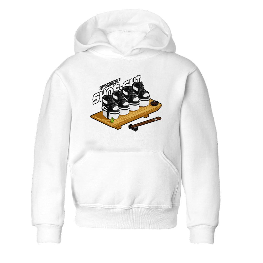 1s Black White shirt to match jordans Shoe-Shi sneaker tees Air Jordan 1 High OG Black White Drip Gear Zone baby toddler White 2 cotton Shirt