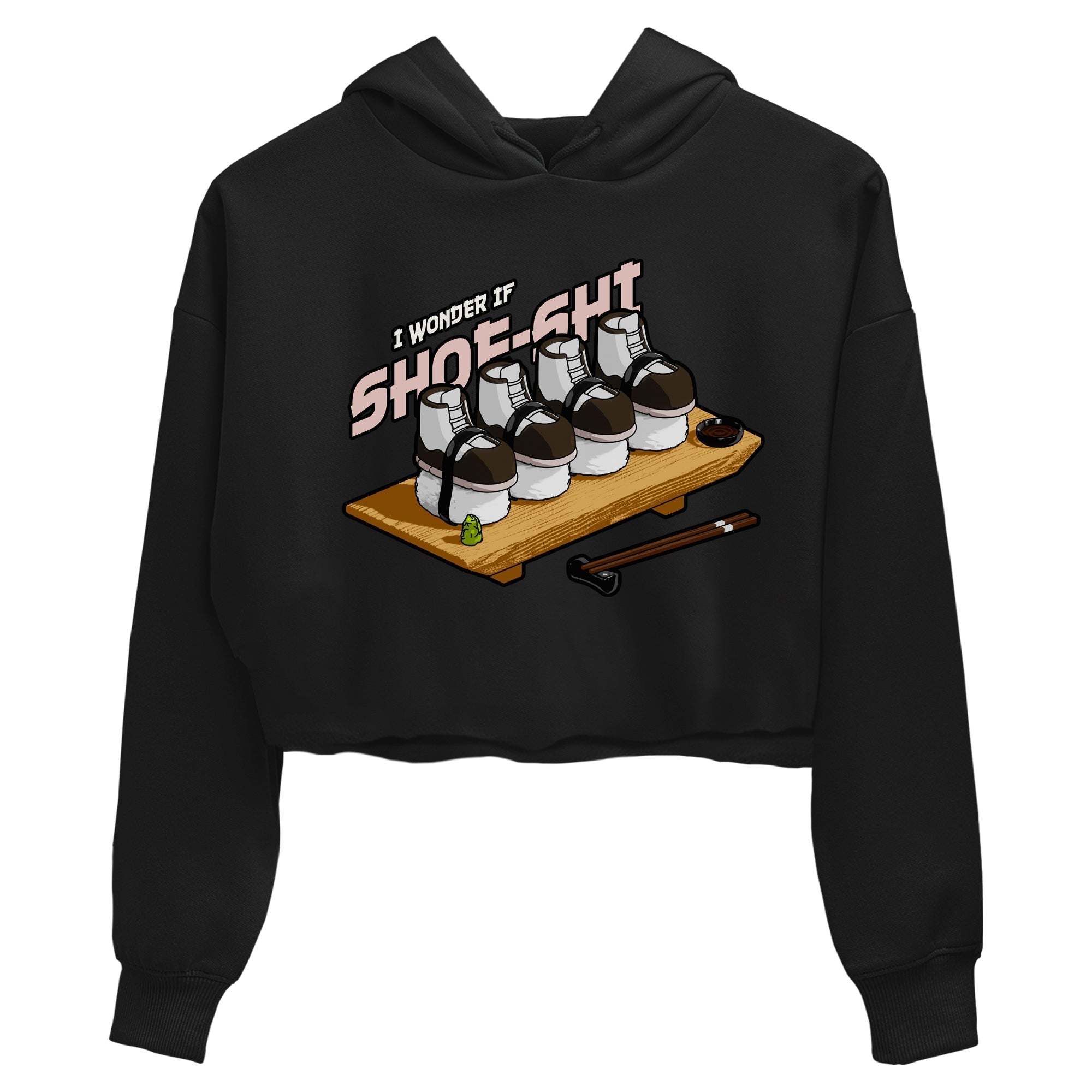 Air Jordan 11 Neapolitan shirt to match jordans Shoe-Shi sneaker matching t-shirts and clothing AJ11 Neapolitan Drip Gear Zone Black 2 Crop T-Shirt
