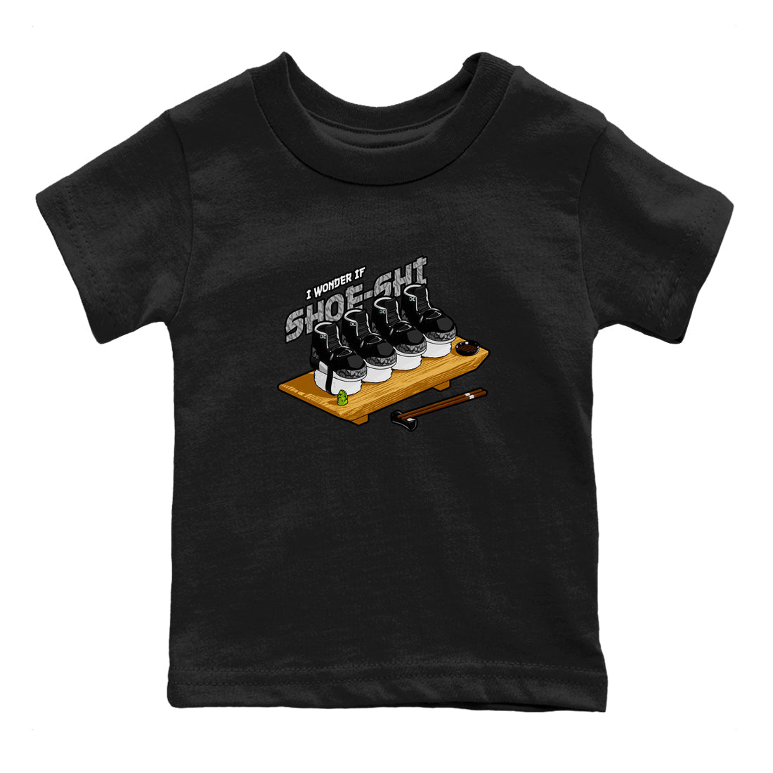 3s Green Glow shirt to match jordans Shoe-Shi sneaker tees Air Jordan 3 Green Glow Drip Gear Zone baby toddler Black 2 cotton Shirt