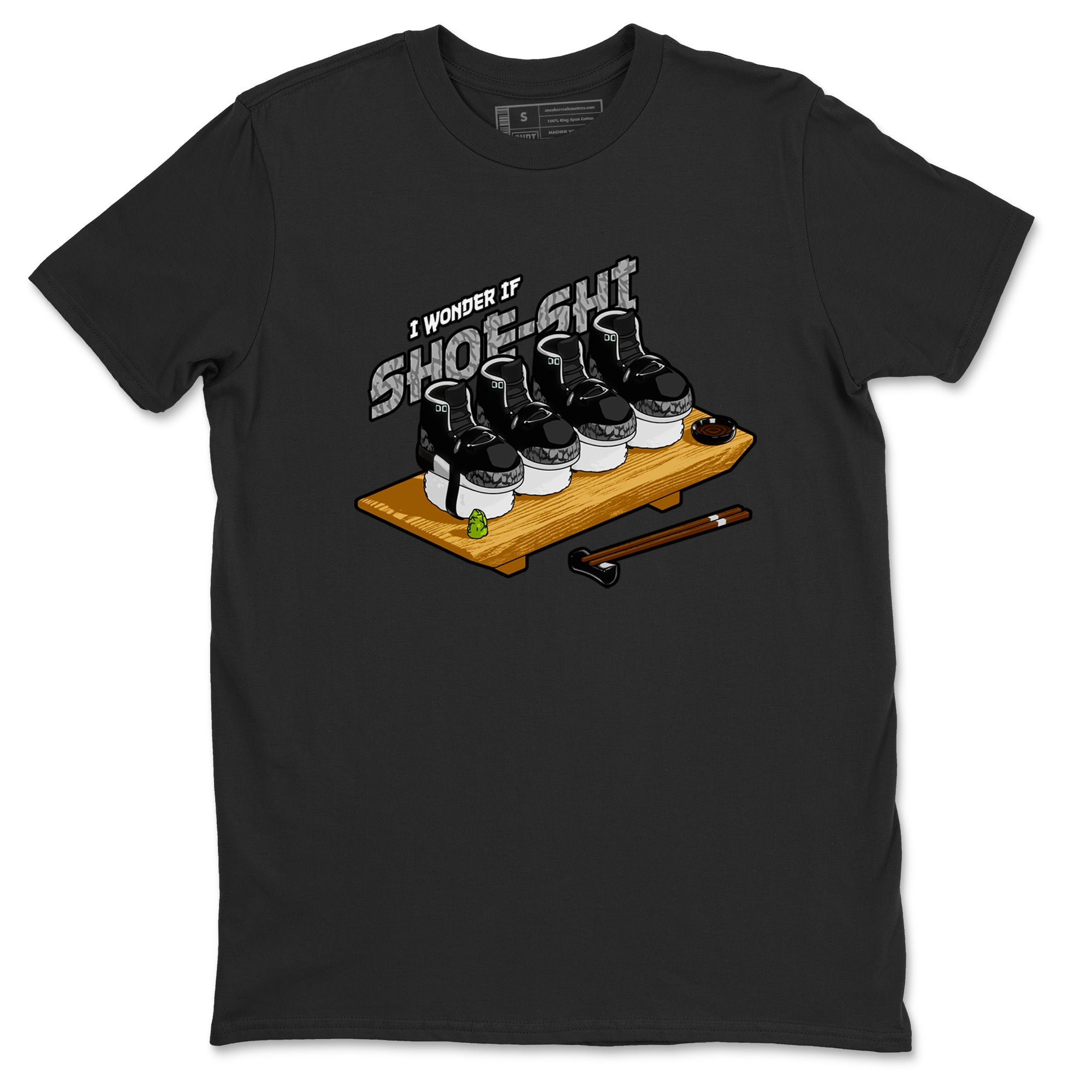 3s Green Glow shirt to match jordans Shoe-Shi sneaker tees Air Jordan 3 Green Glow Drip Gear Zone unisex cotton Black 2 crew neck shirt