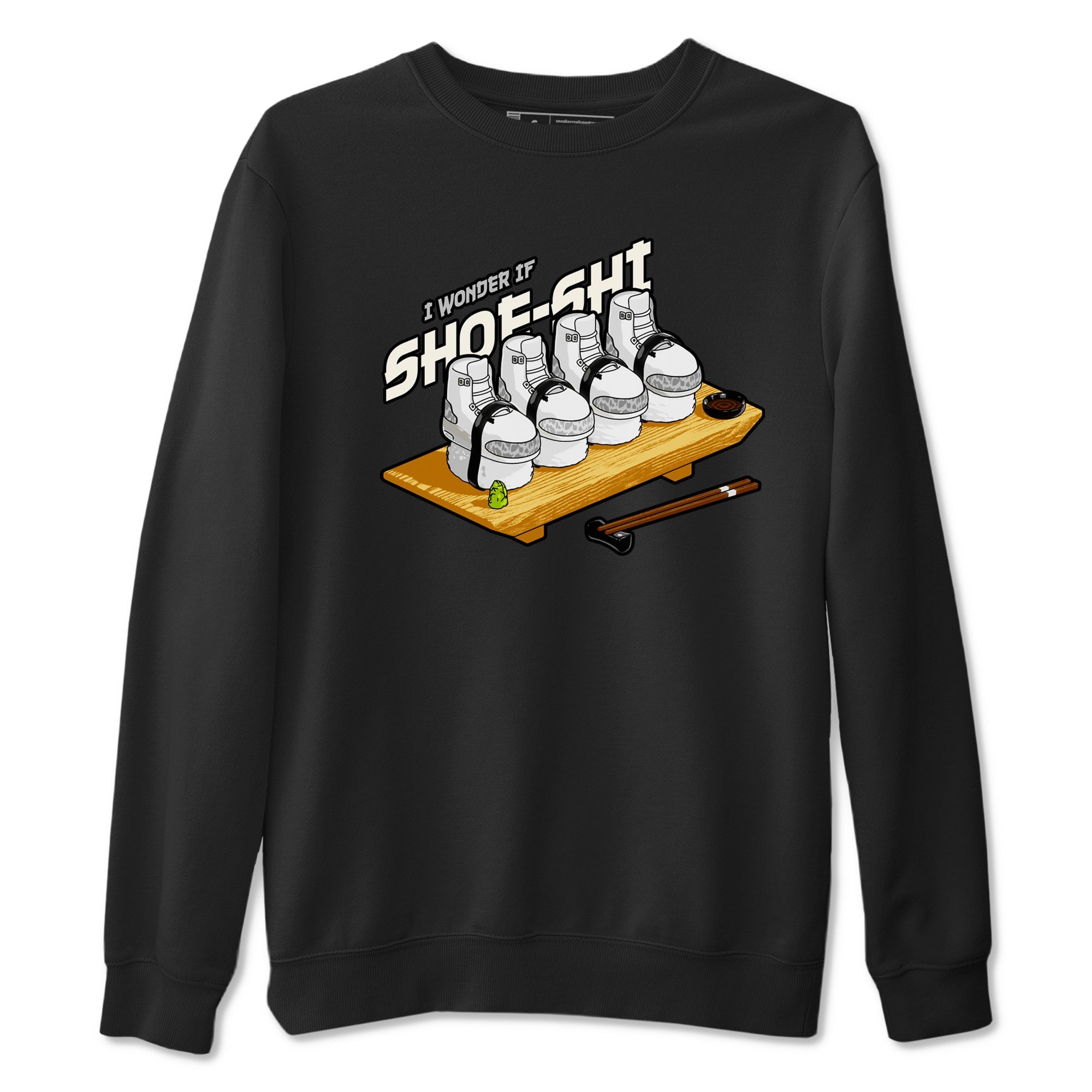 3s Ivory shirt to match jordans Shoe-Shi sneaker tees Air Jordan 3 Ivory Drip Gear Zone unisex cotton Black 2 crew neck shirt