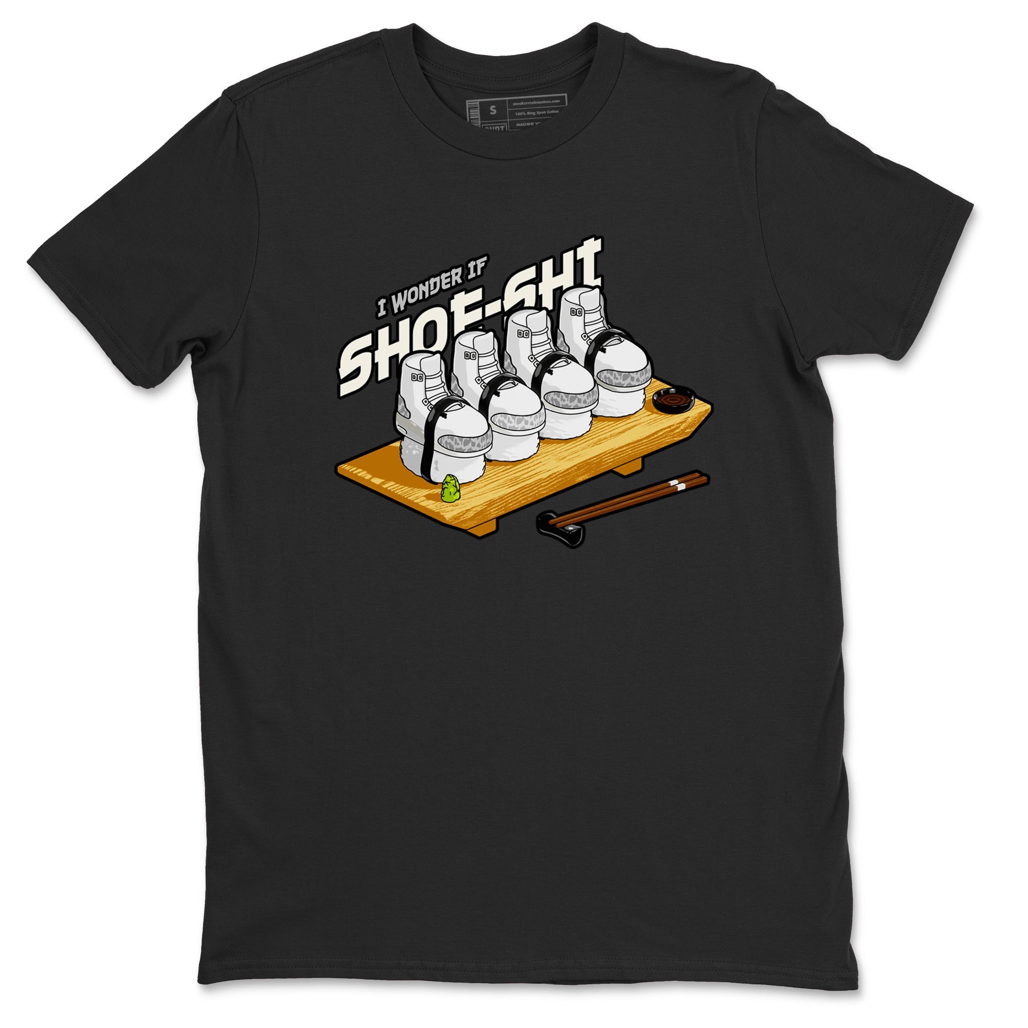 3s Ivory shirt to match jordans Shoe-Shi sneaker tees Air Jordan 3 Ivory Drip Gear Zone unisex cotton Black 2 crew neck shirt
