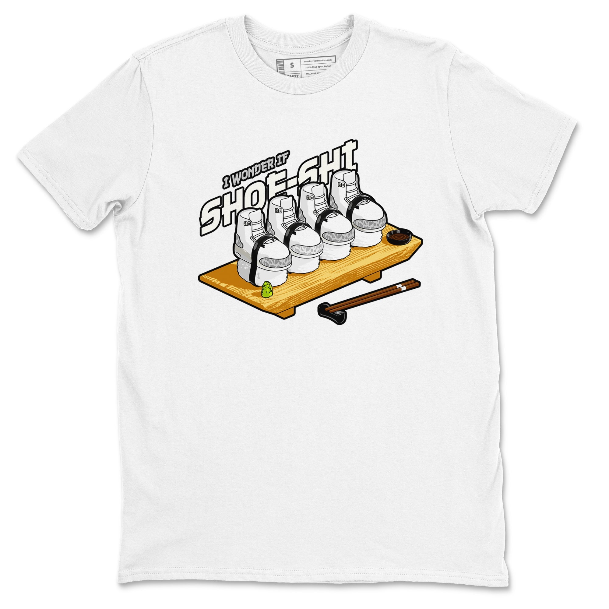 3s Ivory shirt to match jordans Shoe-Shi sneaker tees Air Jordan 3 Ivory Drip Gear Zone unisex cotton White 2 crew neck shirt
