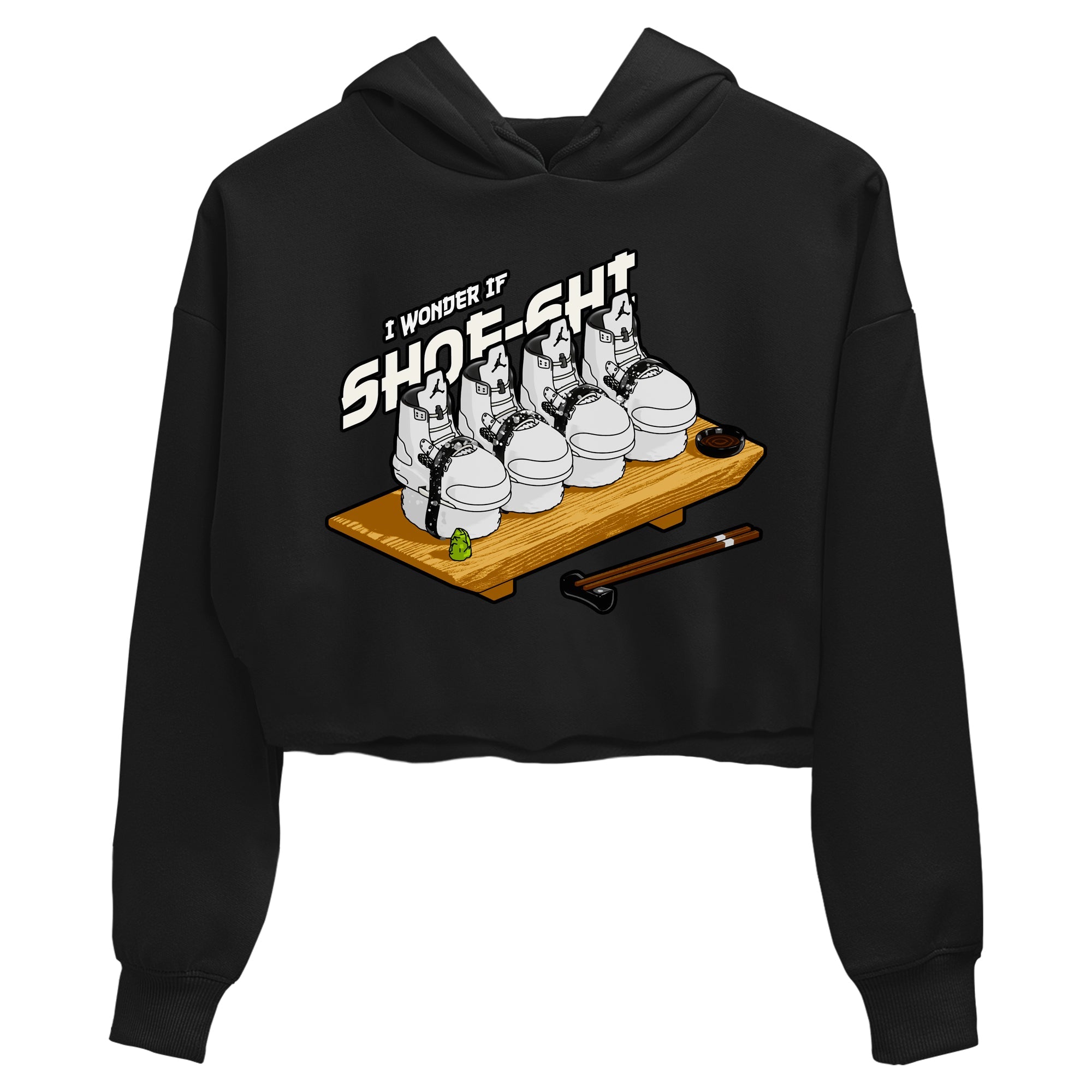 5s Sail shirt to match jordans Shoe-Shi sneaker tees Air Jordan 5 Sail Drip Gear Zone Black 2 crop length shirt