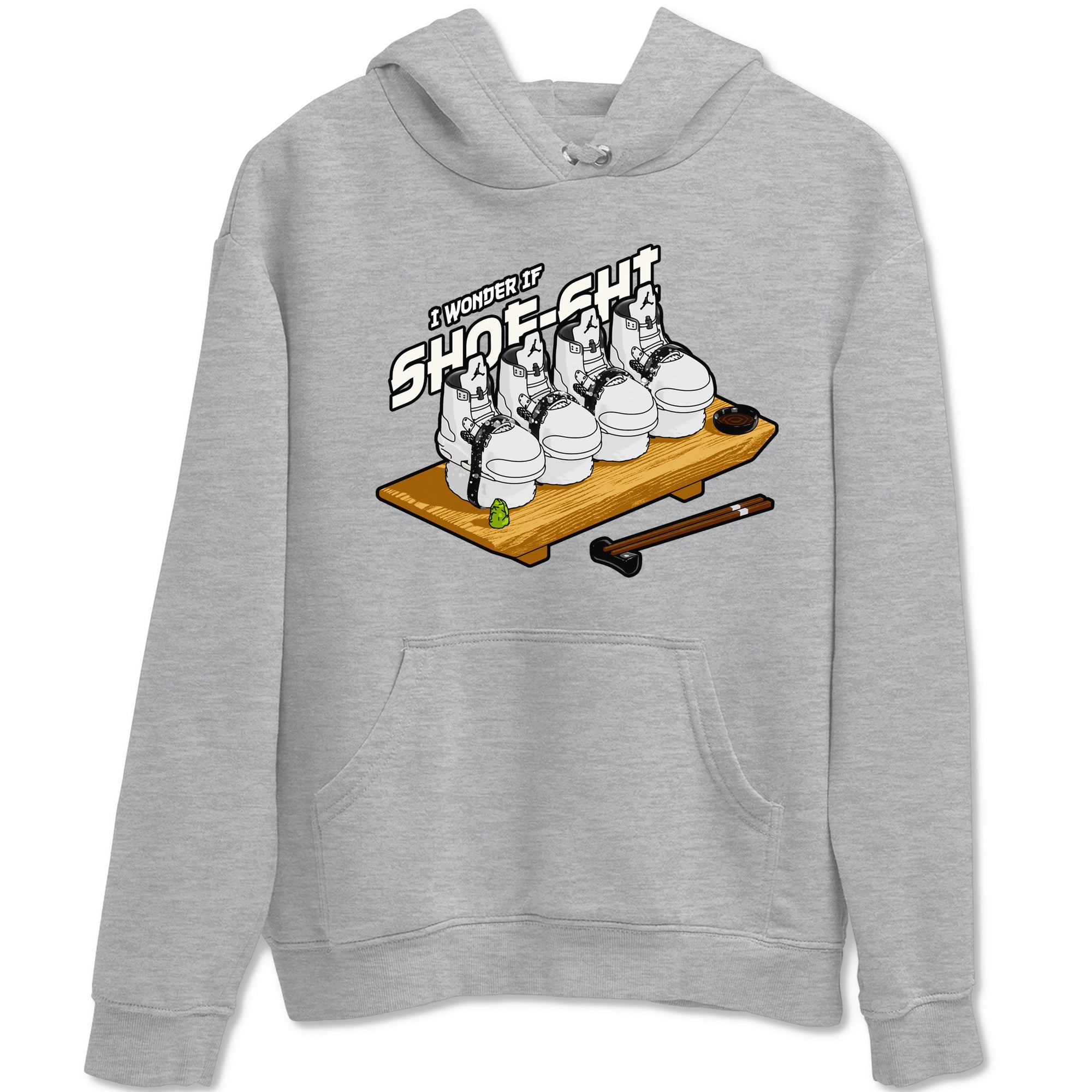 5s Sail shirt to match jordans Shoe-Shi sneaker tees Air Jordan 5 Sail Drip Gear Zone unisex cotton Heather Grey 2 crew neck shirt