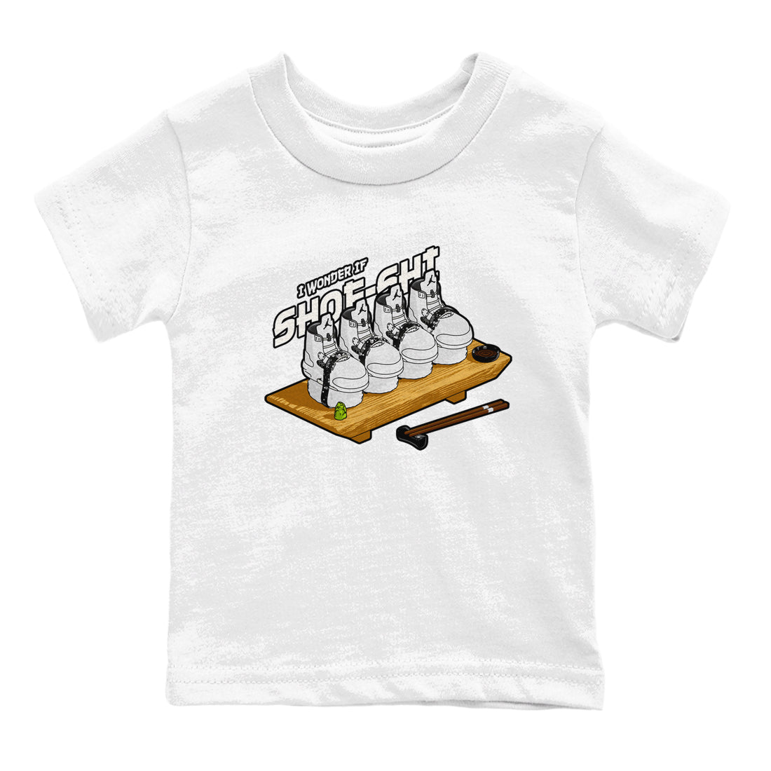 5s Sail shirt to match jordans Shoe-Shi sneaker tees Air Jordan 5 Sail Drip Gear Zone baby toddler White 2 cotton Shirt
