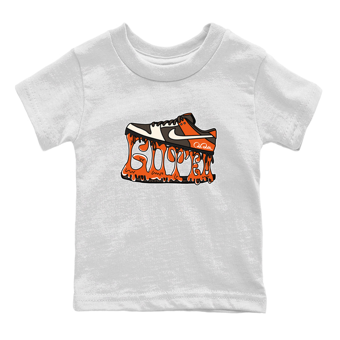 Dunk Red Panda shirt to match jordans Shoe Stuck sneaker tees Nike Dunk Low Red Panda Drip Gear Zone Sneaker T-Shirts Youth and Baby White 2 T-Shirt