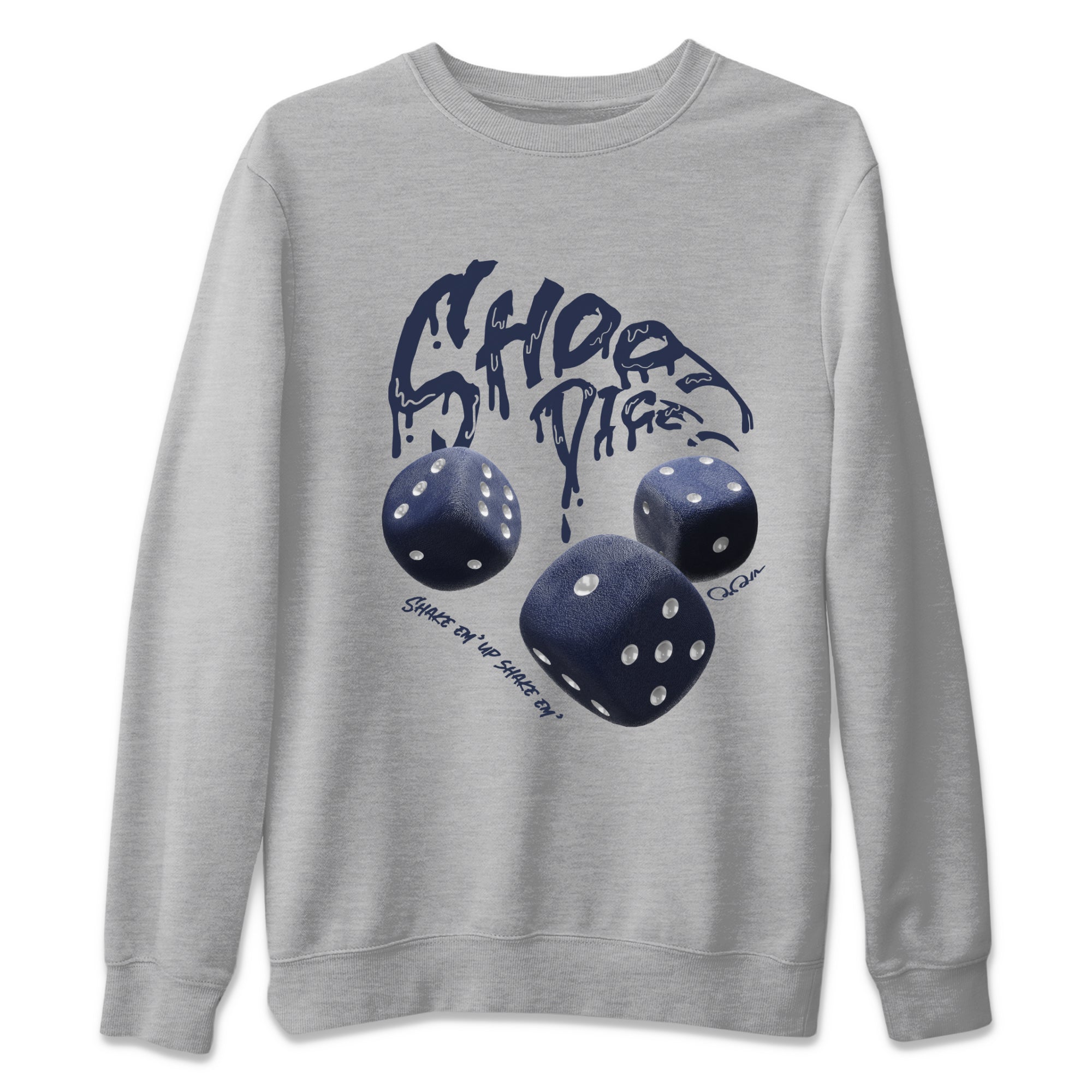 Air Jordan 5 George Town Sneaker Match Tees Shoot Dice Streetwear Sneaker Shirt AJ5 George Town Sneaker Release Tees Unisex Shirts Heather Grey 2