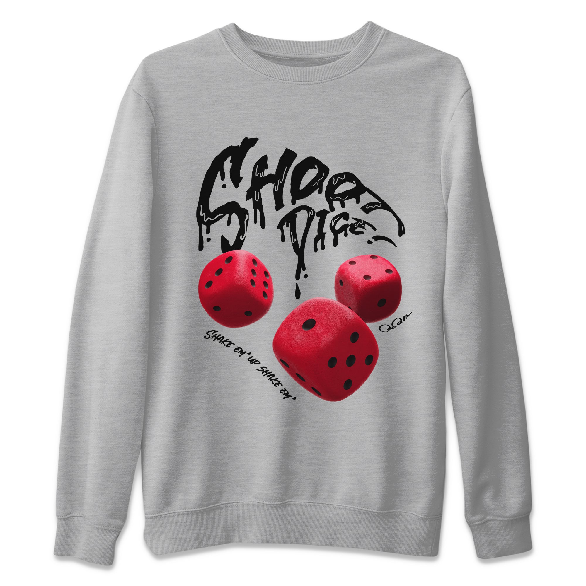 Air Jordan 6 Toro Bravo Sneaker Match Tees Shoot Dice Streetwear Sneaker Shirt AJ6 Toro Bravo Sneaker Release Tees Unisex Shirts Heather Grey 2