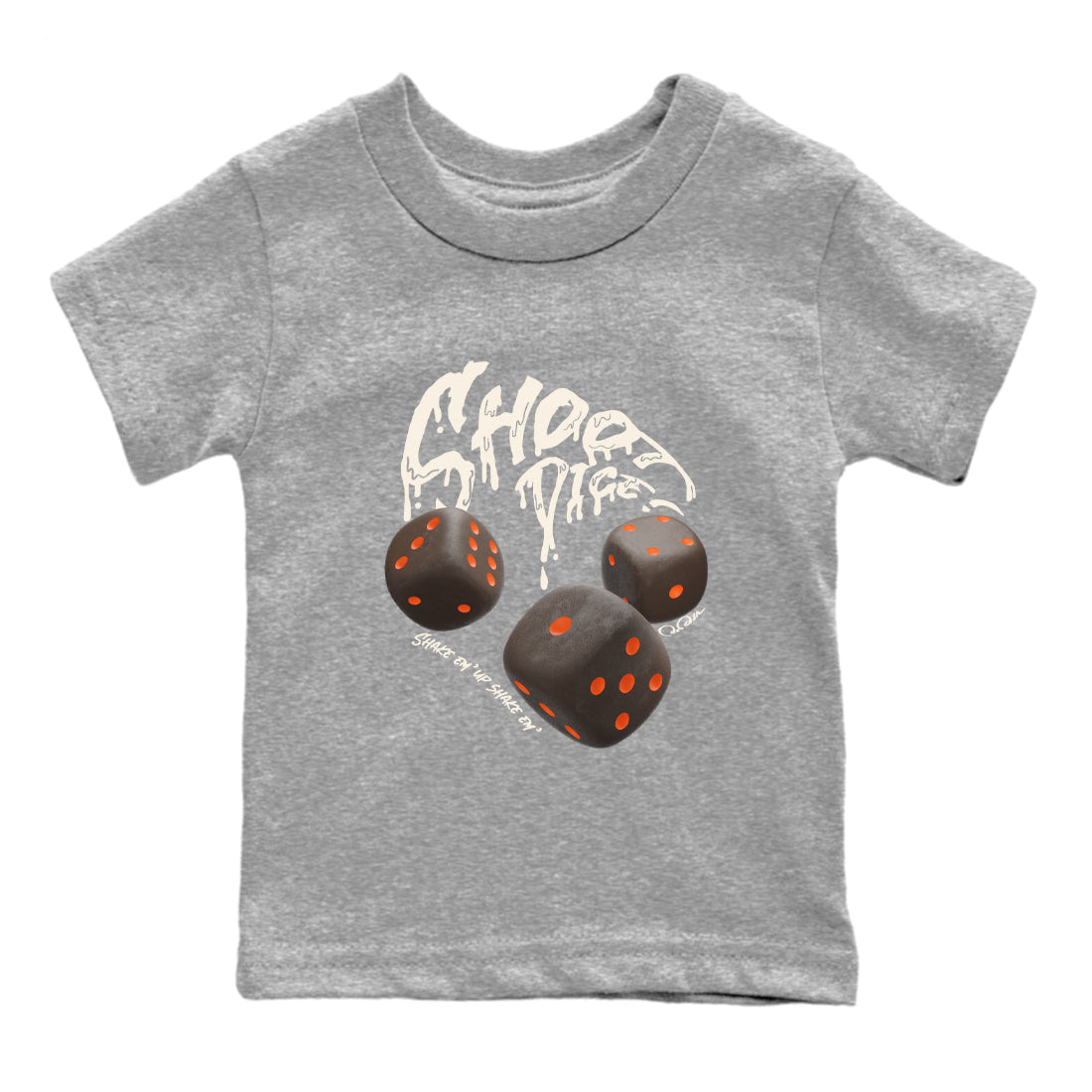 Dunk Red Panda shirt to match jordans Shoot Dice sneaker tees Nike Dunk LowRed Panda Drip Gear Zone Sneaker T-Shirts Youth and Baby Heather Grey 2 T-Shirt
