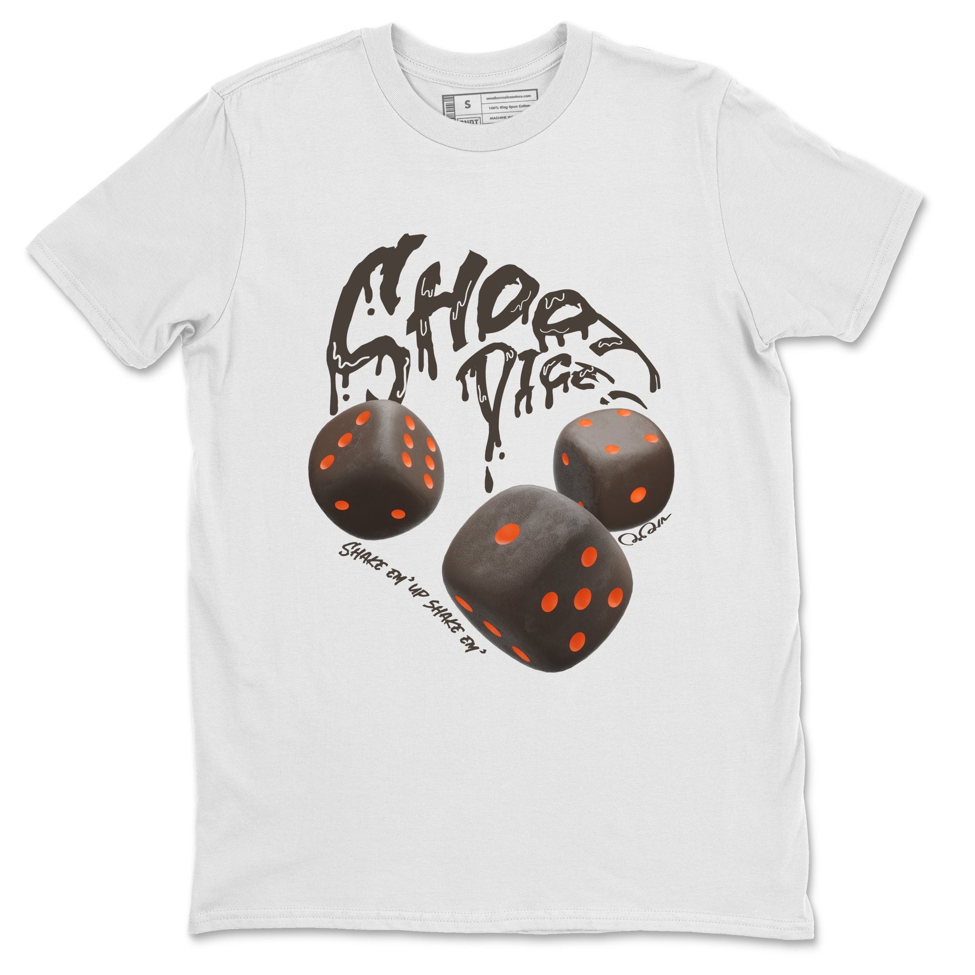 Dunk Red Panda shirt to match jordans Shoot Dice sneaker tees Nike Dunk LowRed Panda Drip Gear Zone Sneaker T-Shirts Crew Neck Casual Fit White 2 T-Shirt