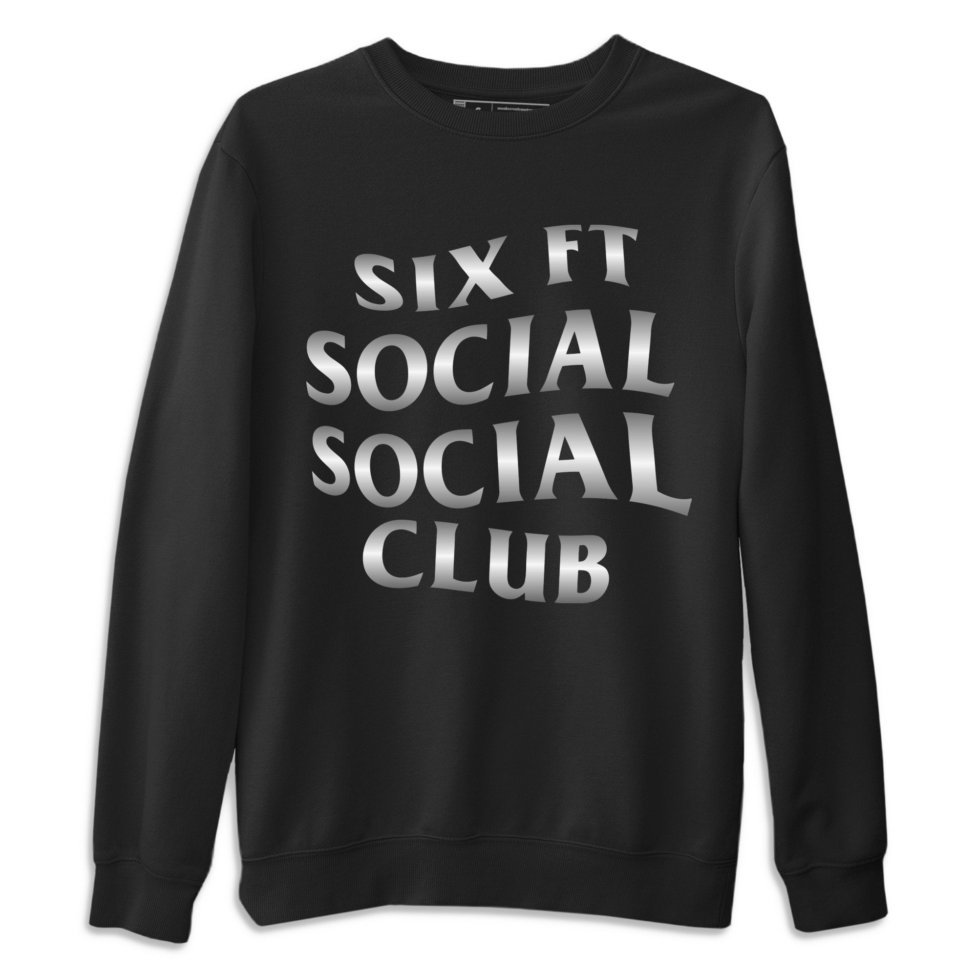 Jordan 1 Silver Toe Shirt To Match Jordans Six FT Social Club Sneaker Tees Jordan 1 Silver Toe Drip Gear Zone Sneaker Matching Clothing Unisex Shirts