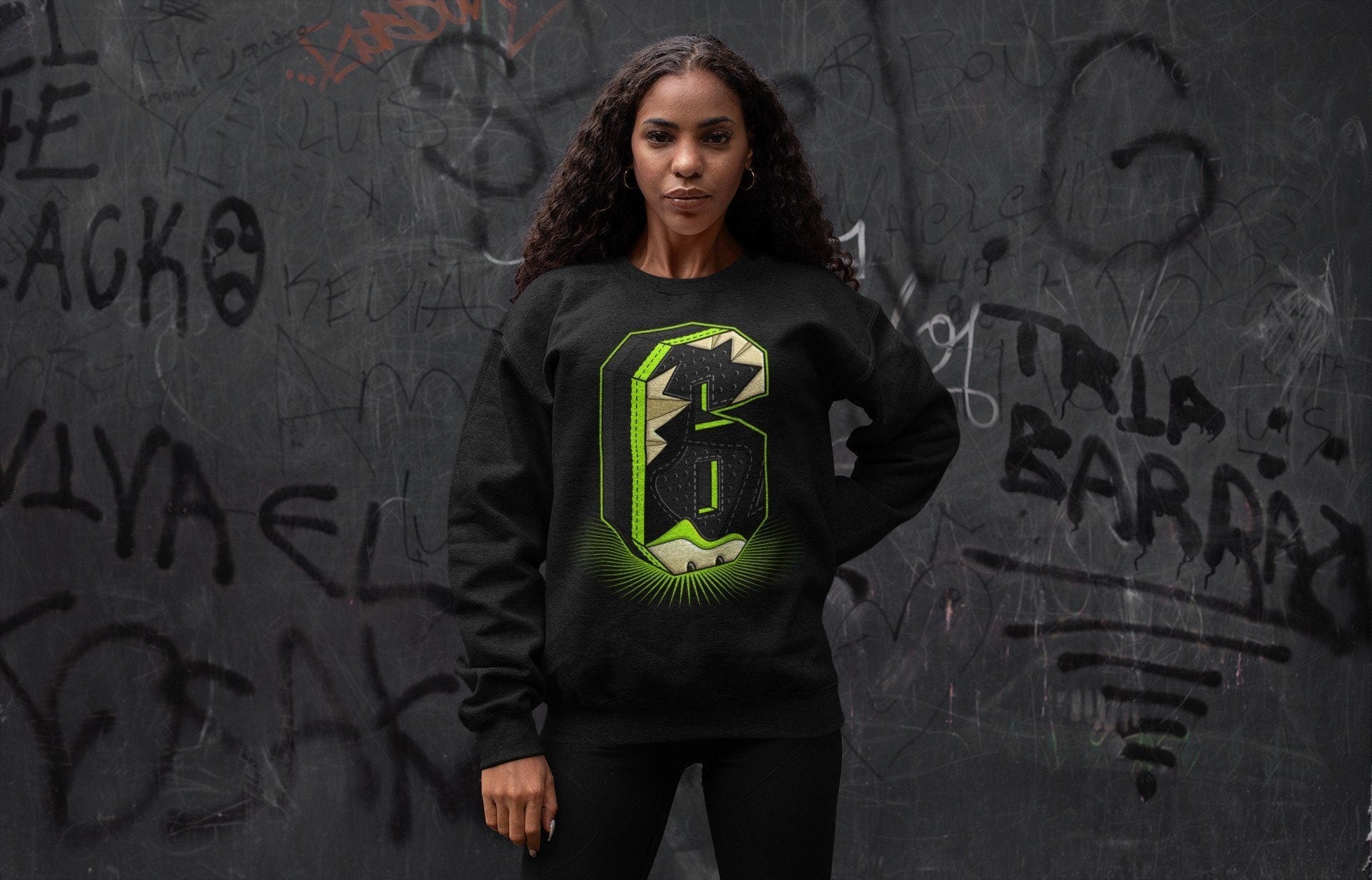 Jordan 6 Electric Green Shirt To Match Jordans Six Statue Sneaker Tees Jordan 6 Electric Green Drip Gear Zone Sneaker Matching Clothing Unisex Shirts