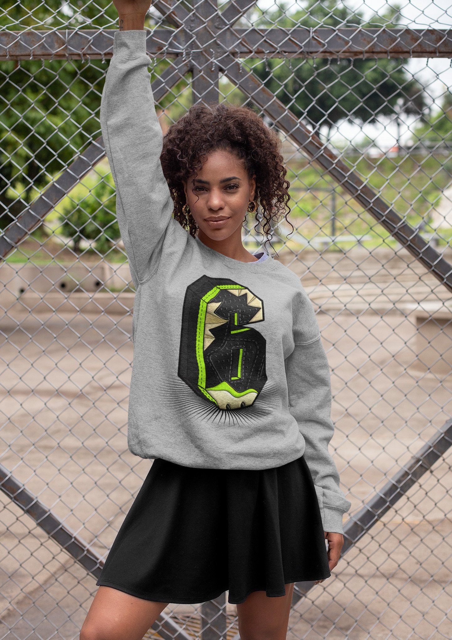 Jordan 6 Electric Green Shirt To Match Jordans Six Statue Sneaker Tees Jordan 6 Electric Green Drip Gear Zone Sneaker Matching Clothing Unisex Shirts