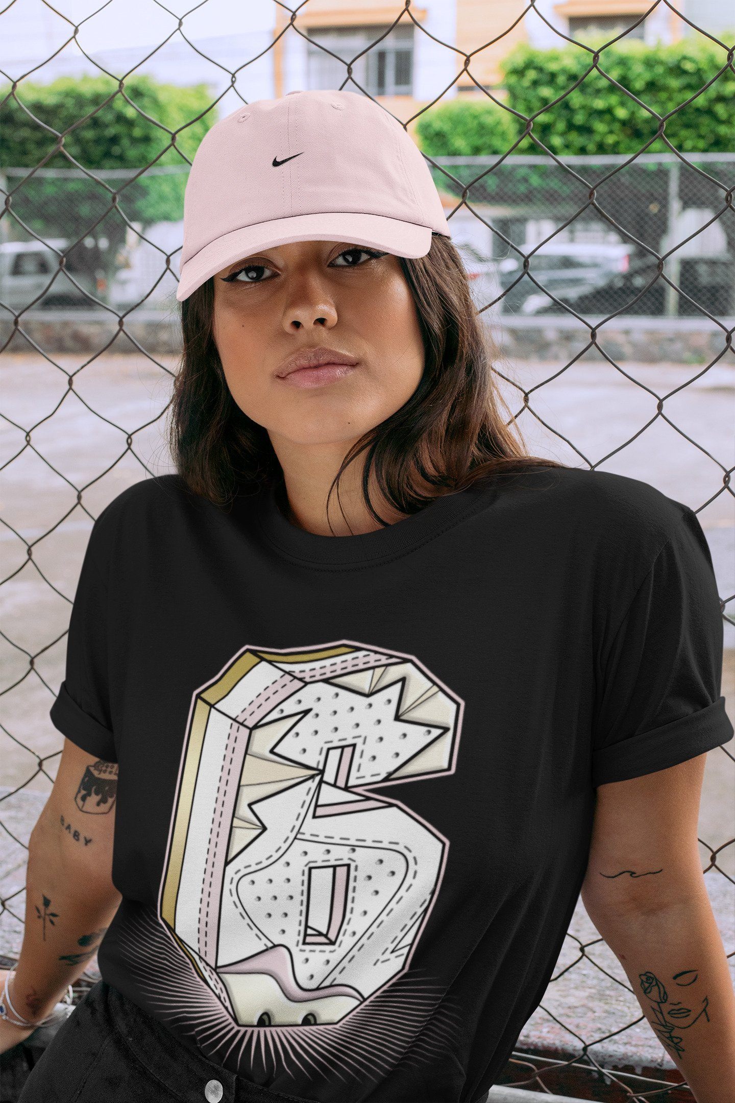 Jordan 6 Gold Hoops Shirt To Match Jordans Six Statue Sneaker Tees Jordan 6 Gold Hoops Drip Gear Zone Sneaker Matching Clothing Unisex Shirts