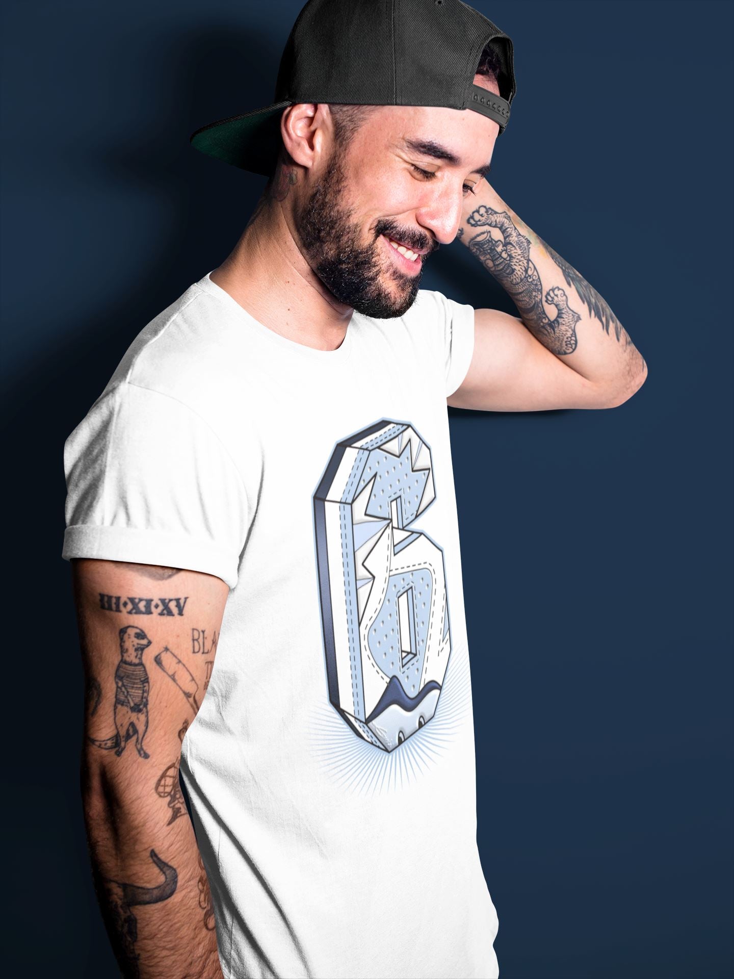 Jordan 6 UNC Shirt To Match Jordans Six Statue Sneaker Tees Jordan 6 UNC Drip Gear Zone Sneaker Matching Clothing Unisex Shirts