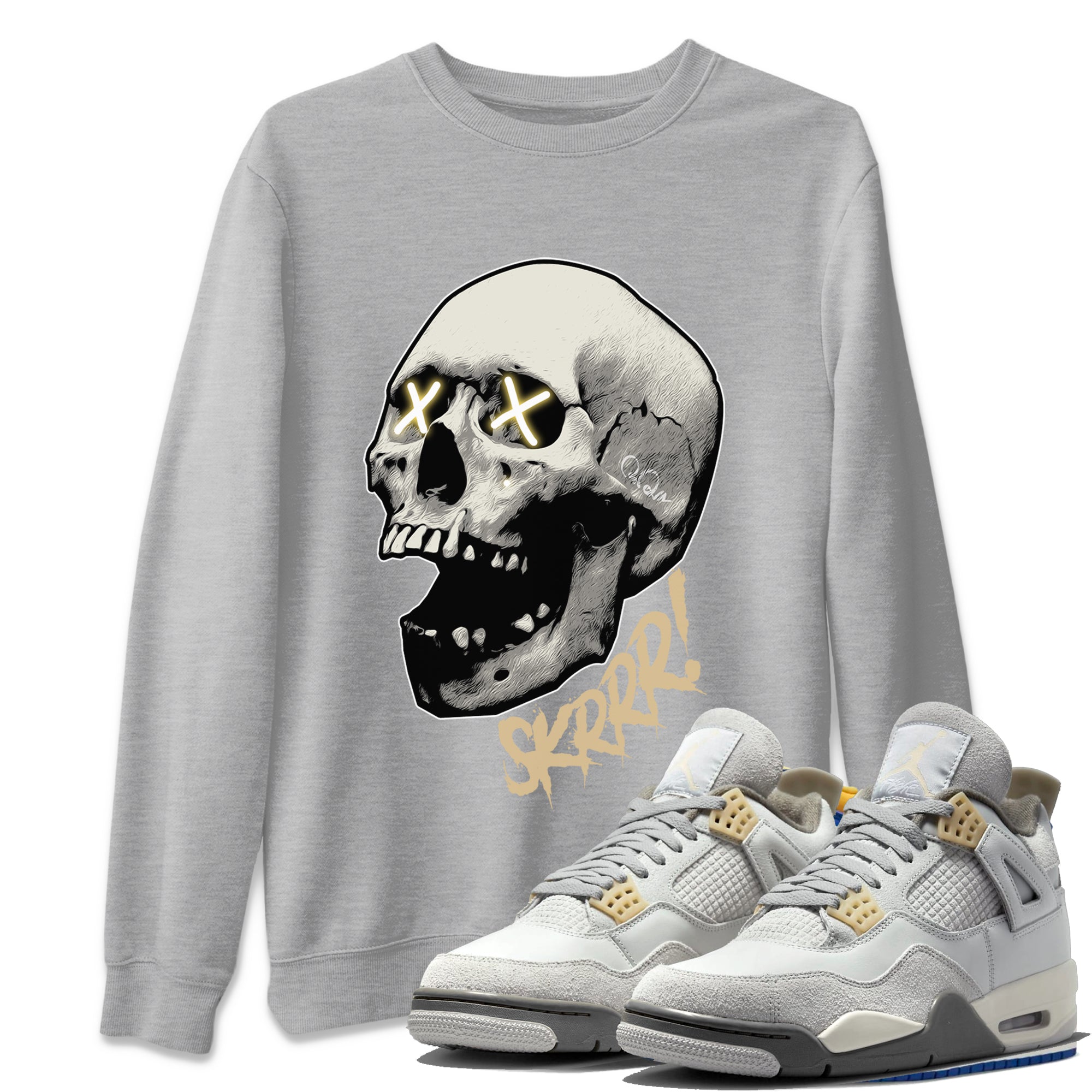 Jordan 4 Craft Sneaker Tees Drip Gear Zone Skrrr Sneaker Tees Jordan 4 Craft Shirt Unisex Shirts