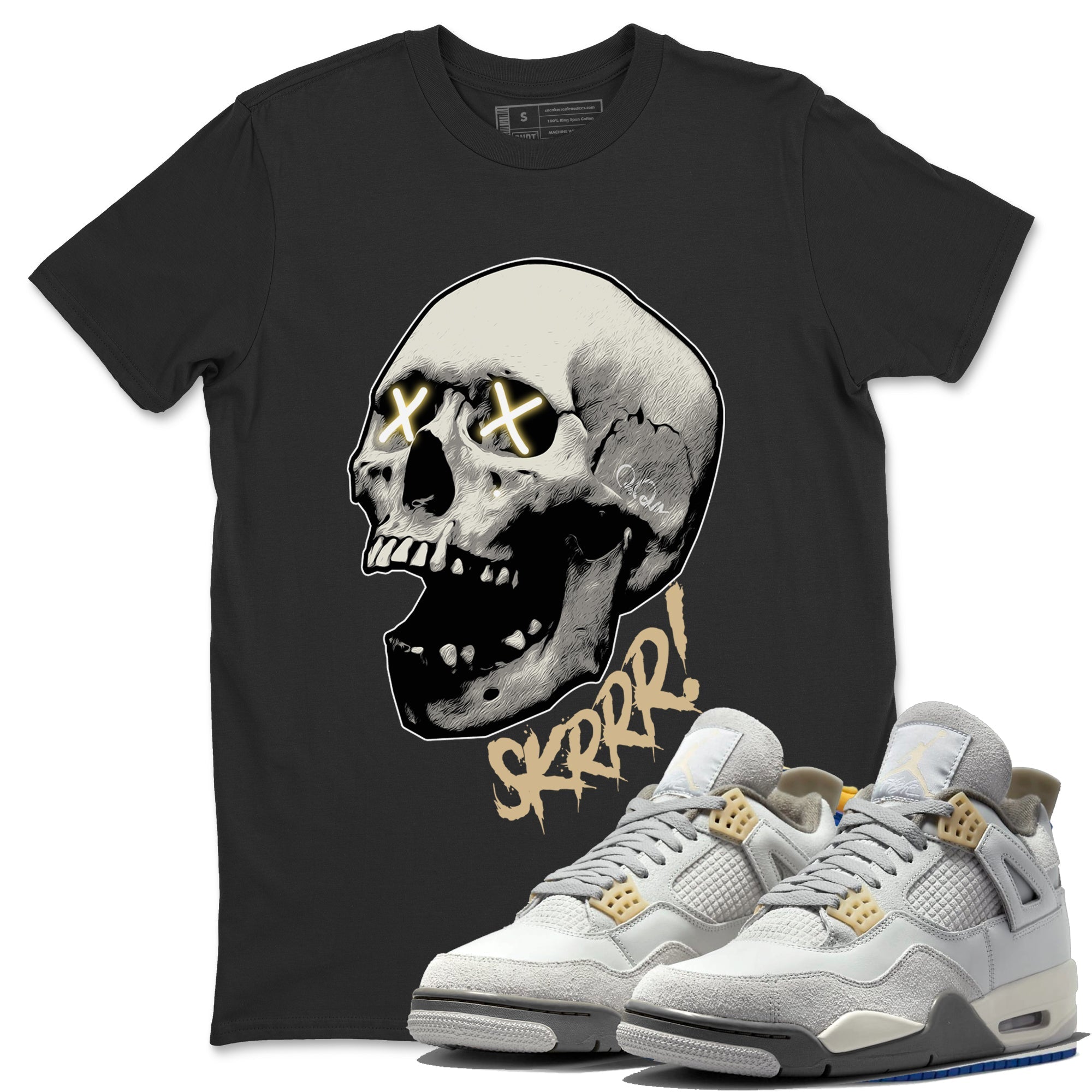 Jordan 4 Craft Sneaker Tees Drip Gear Zone Skrrr Sneaker Tees Jordan 4 Craft Shirt Unisex Shirts